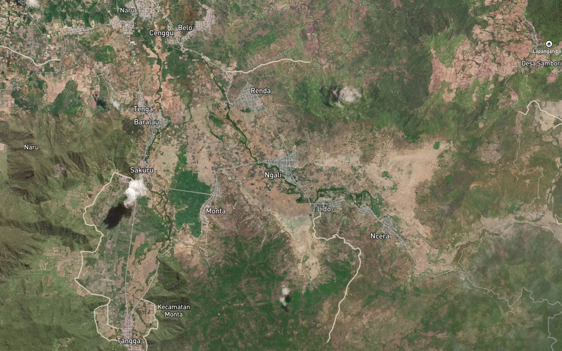 Satellite map of the Sori Oipapa