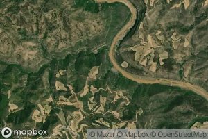 Satellite map of the Yan He