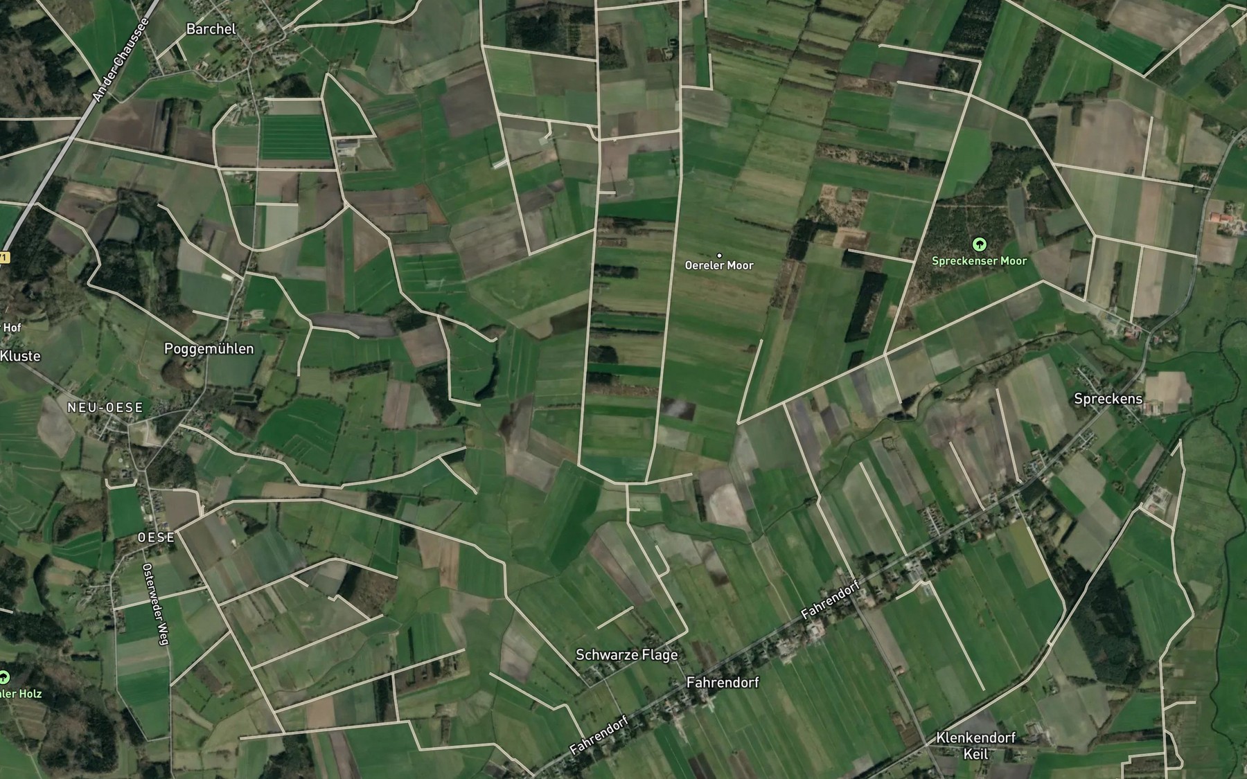 Satellite map of the Muhlgraben