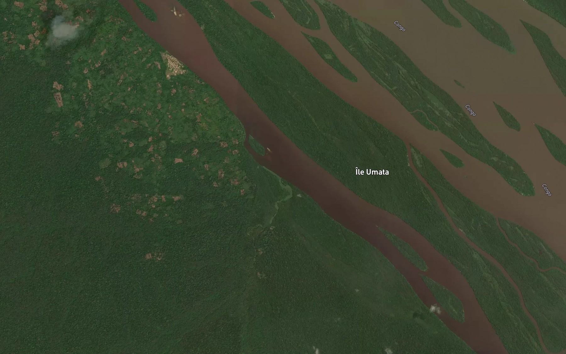Satellite map of the Ikoto