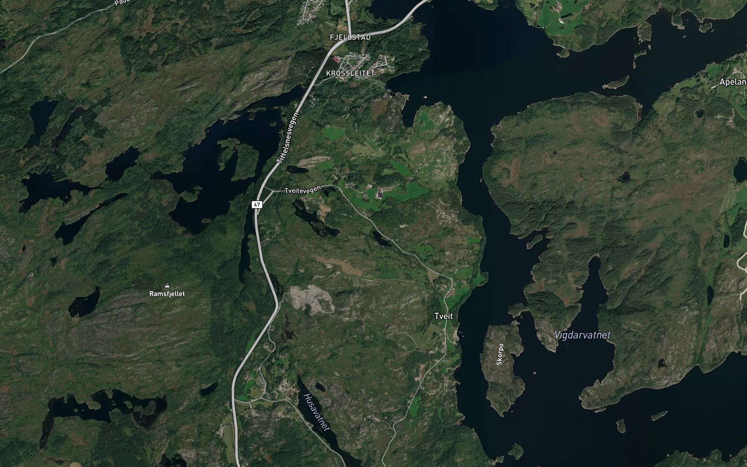 Midtstemmetjorna