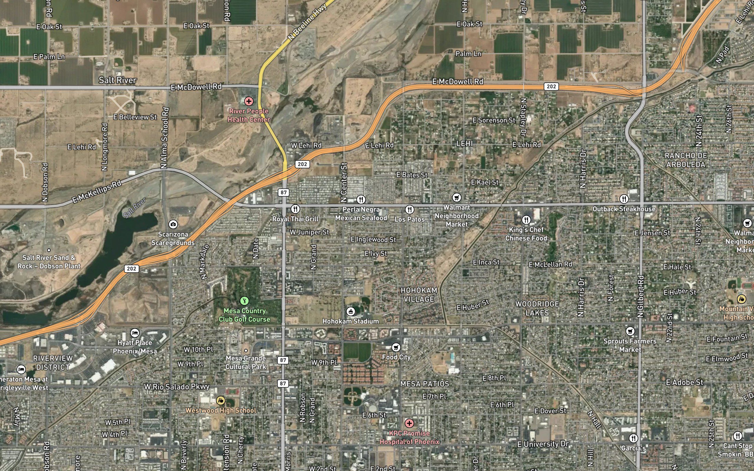 Mesa Meadows Subdivision Water Retention Basin