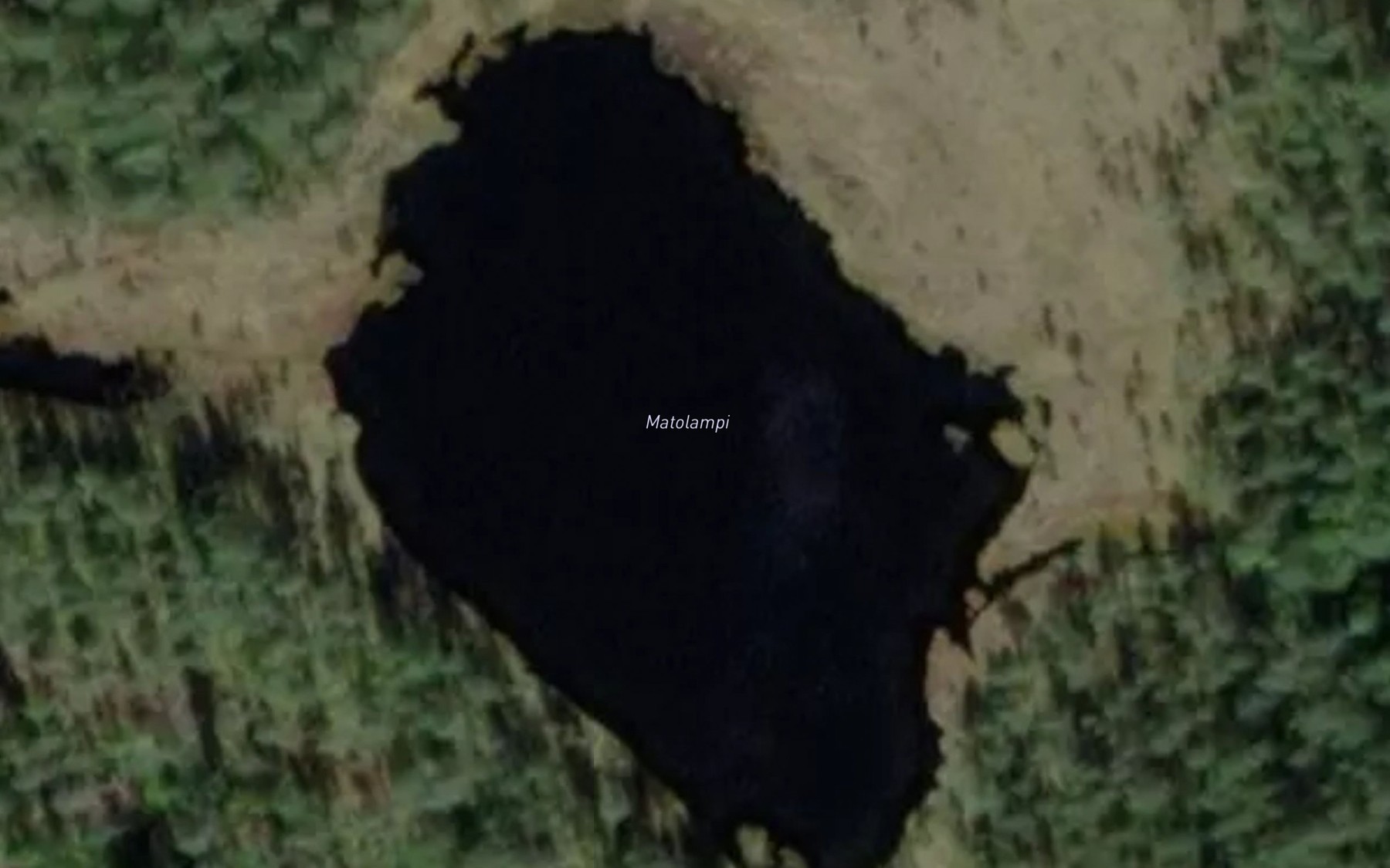 Satellite map of the Matolampi