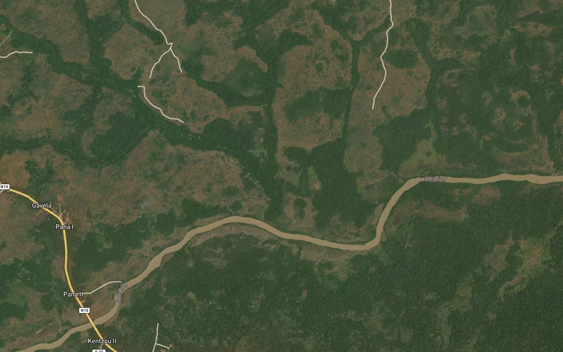 Satellite map of the Base