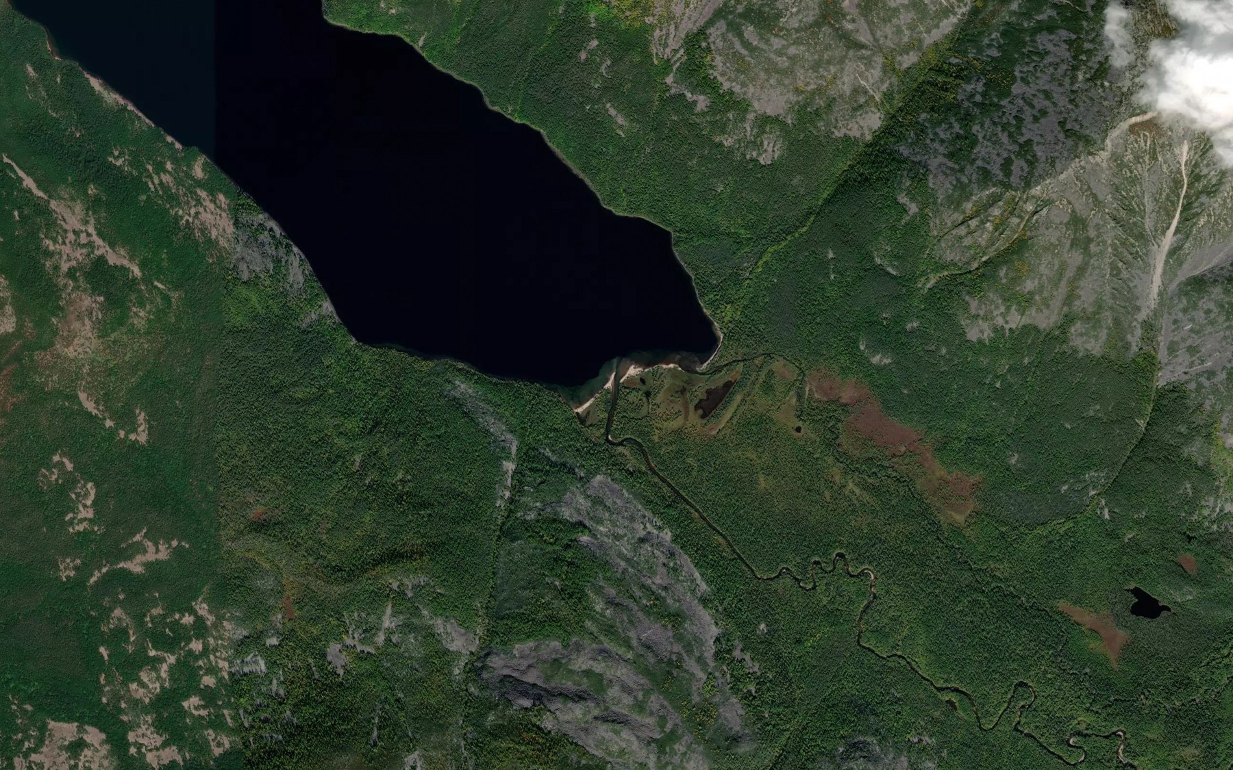 Satellite map of the Levaya Frolikha