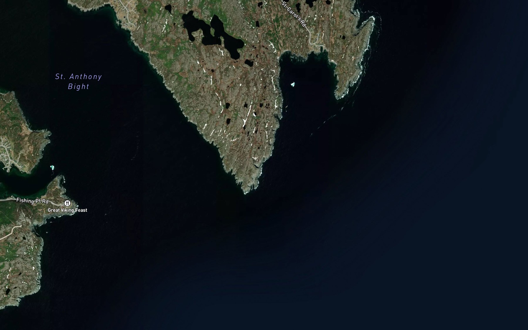 Satellite map of the Big Cove