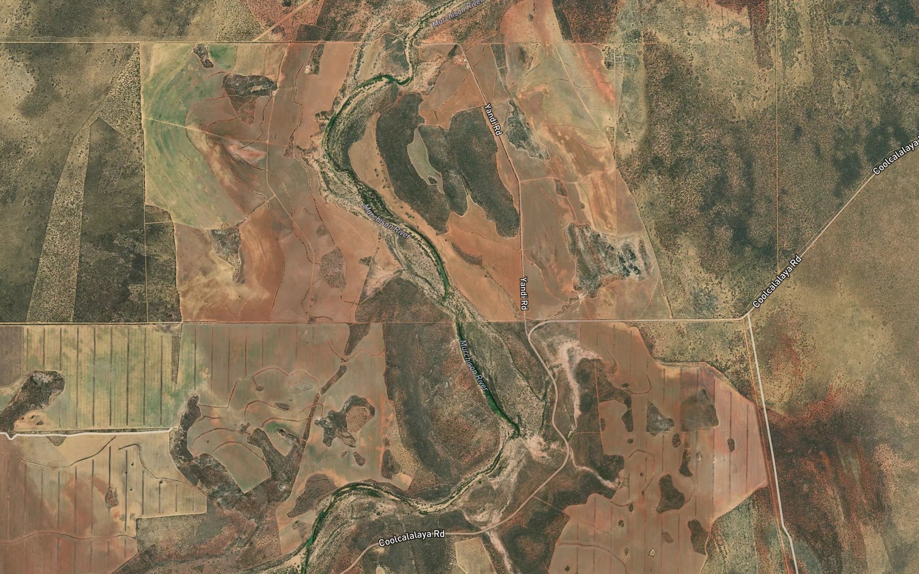 Satellite map of the Pencell Pool
