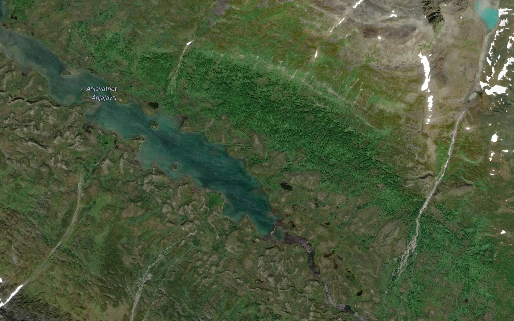 Satellite map of the Geimmojohka