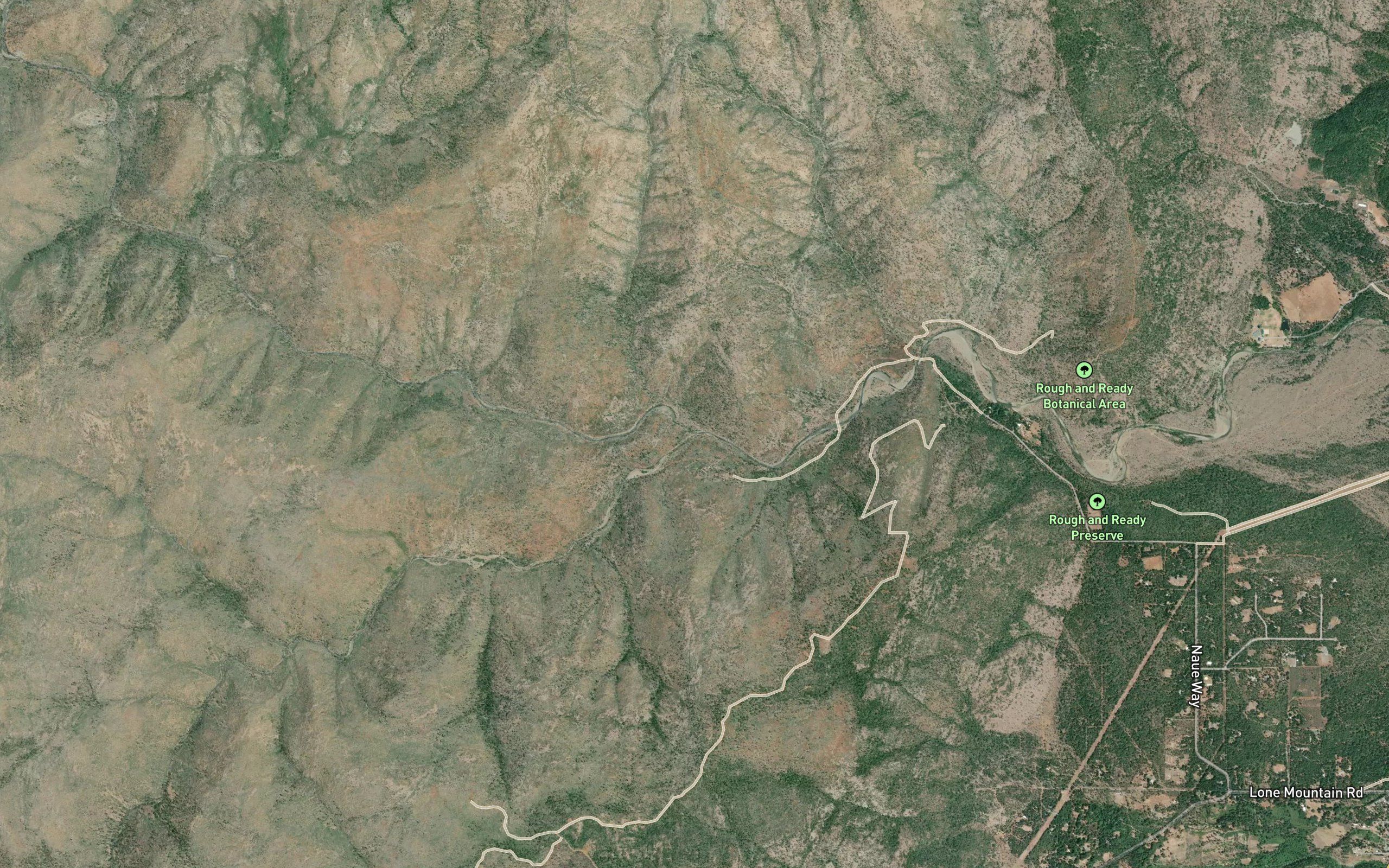 North Fork Rough and Ready Creek