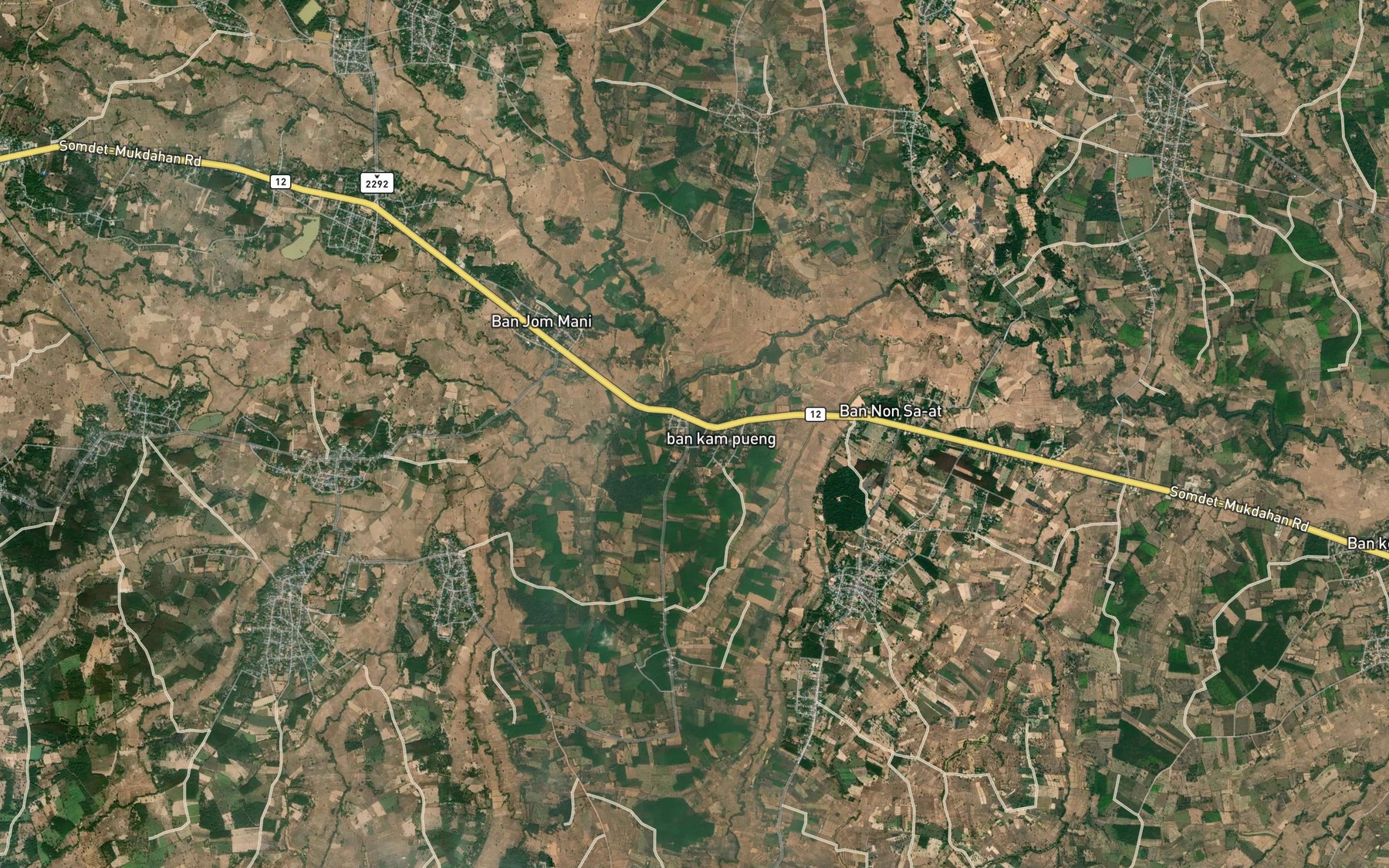 Satellite map of the Sa Nam Ban Phueng