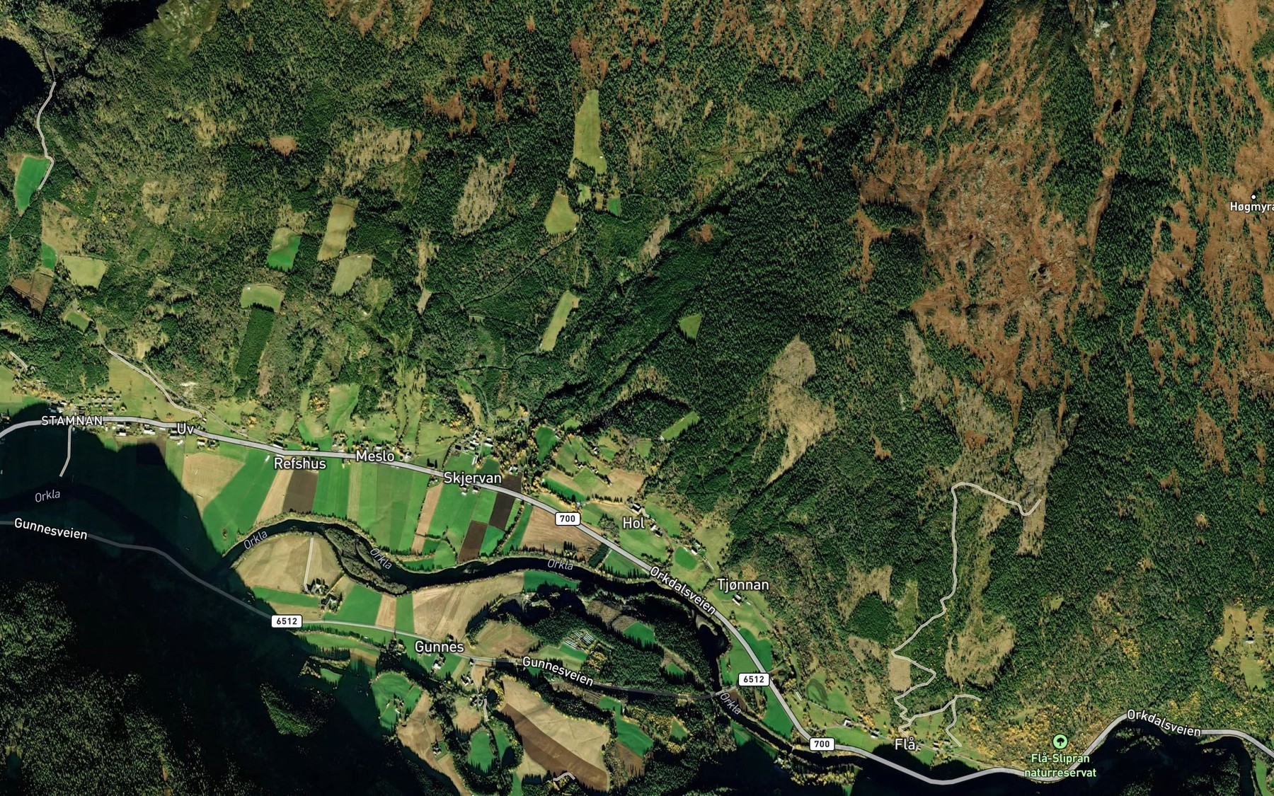 Satellite map of the Stemma