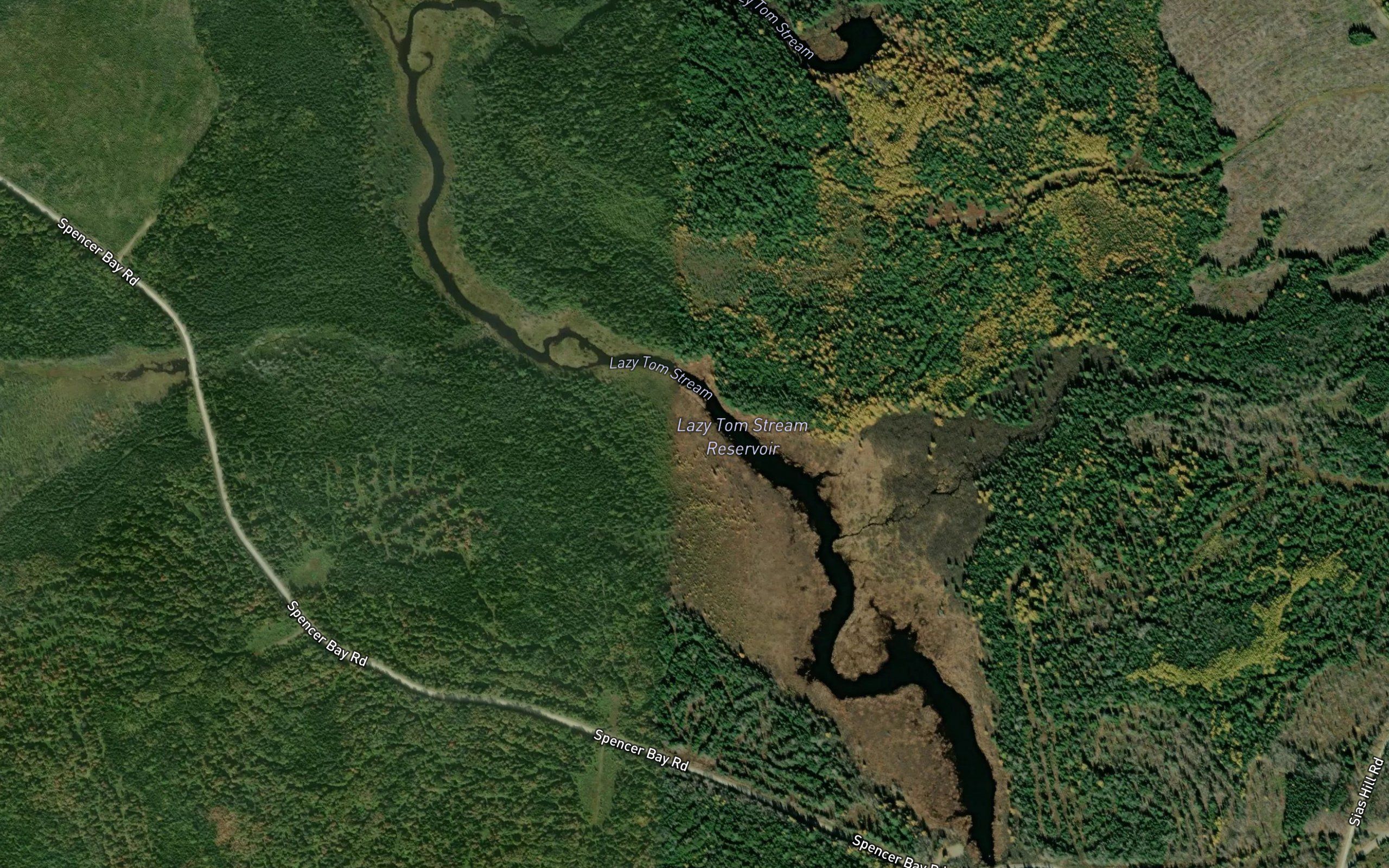 Lazy Tom Stream Reservoir
