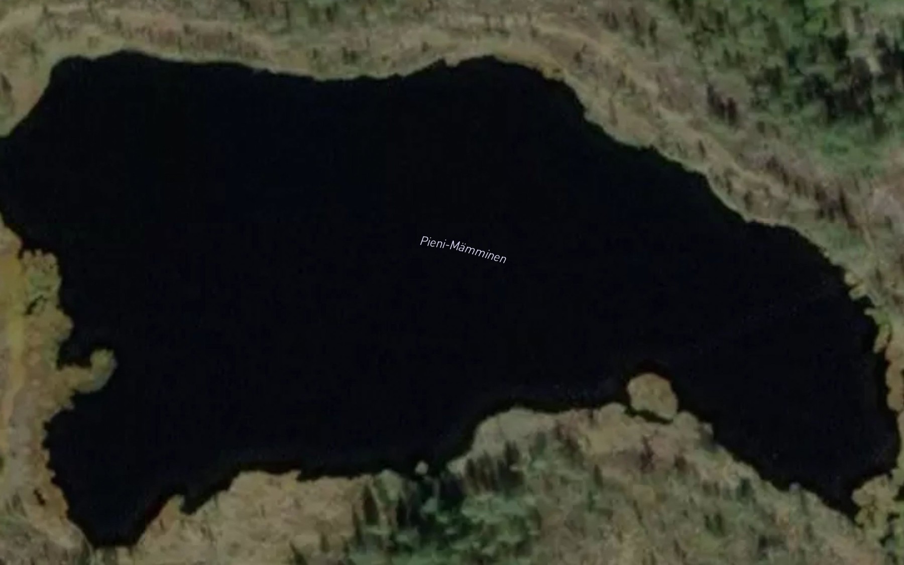 Satellite map of the Pieni-Mamminen