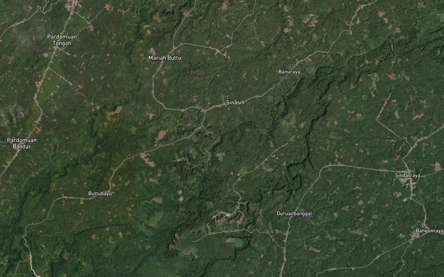 Satellite map of the Bah Parlorobangan