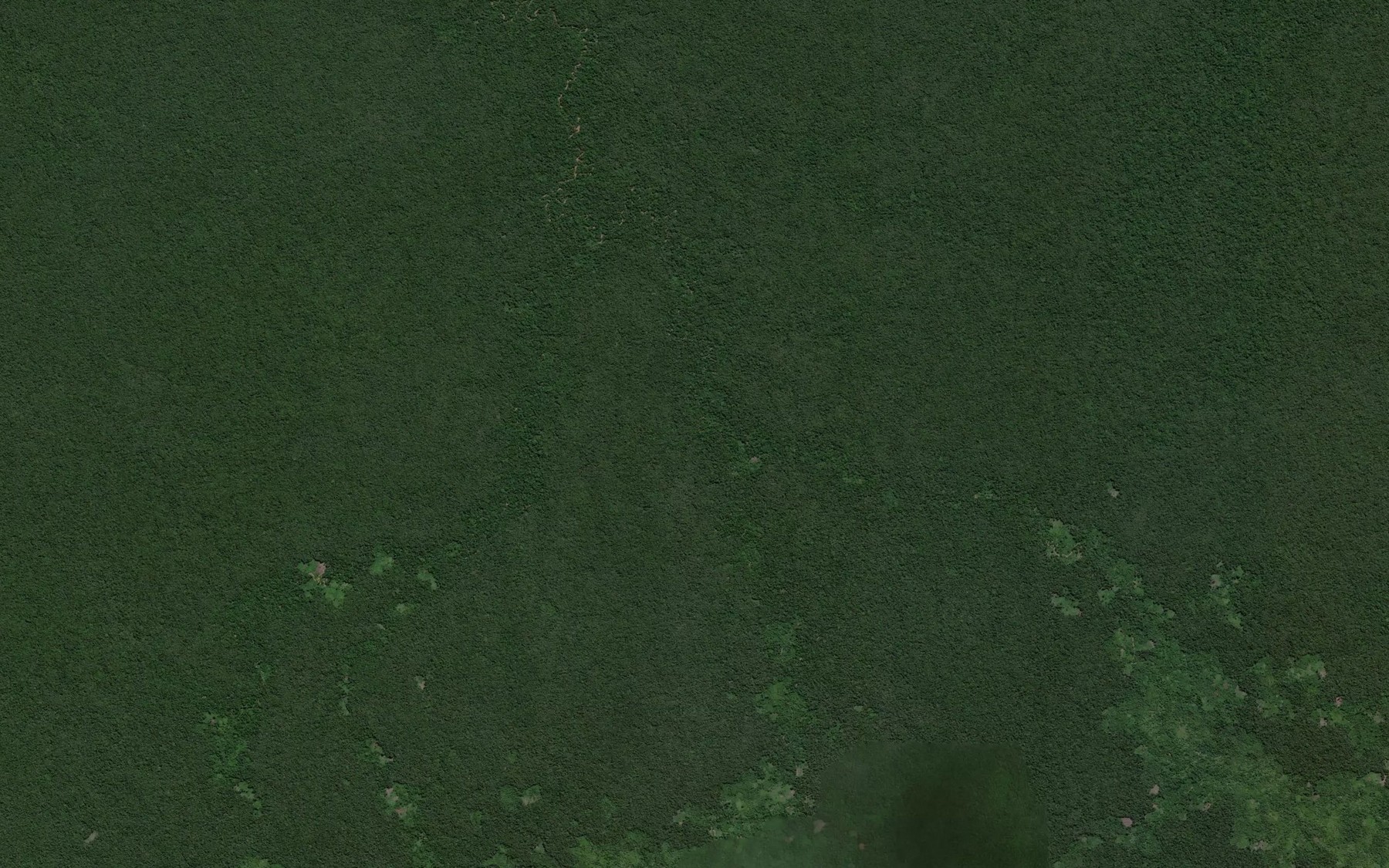 Satellite map of the Buguinn River