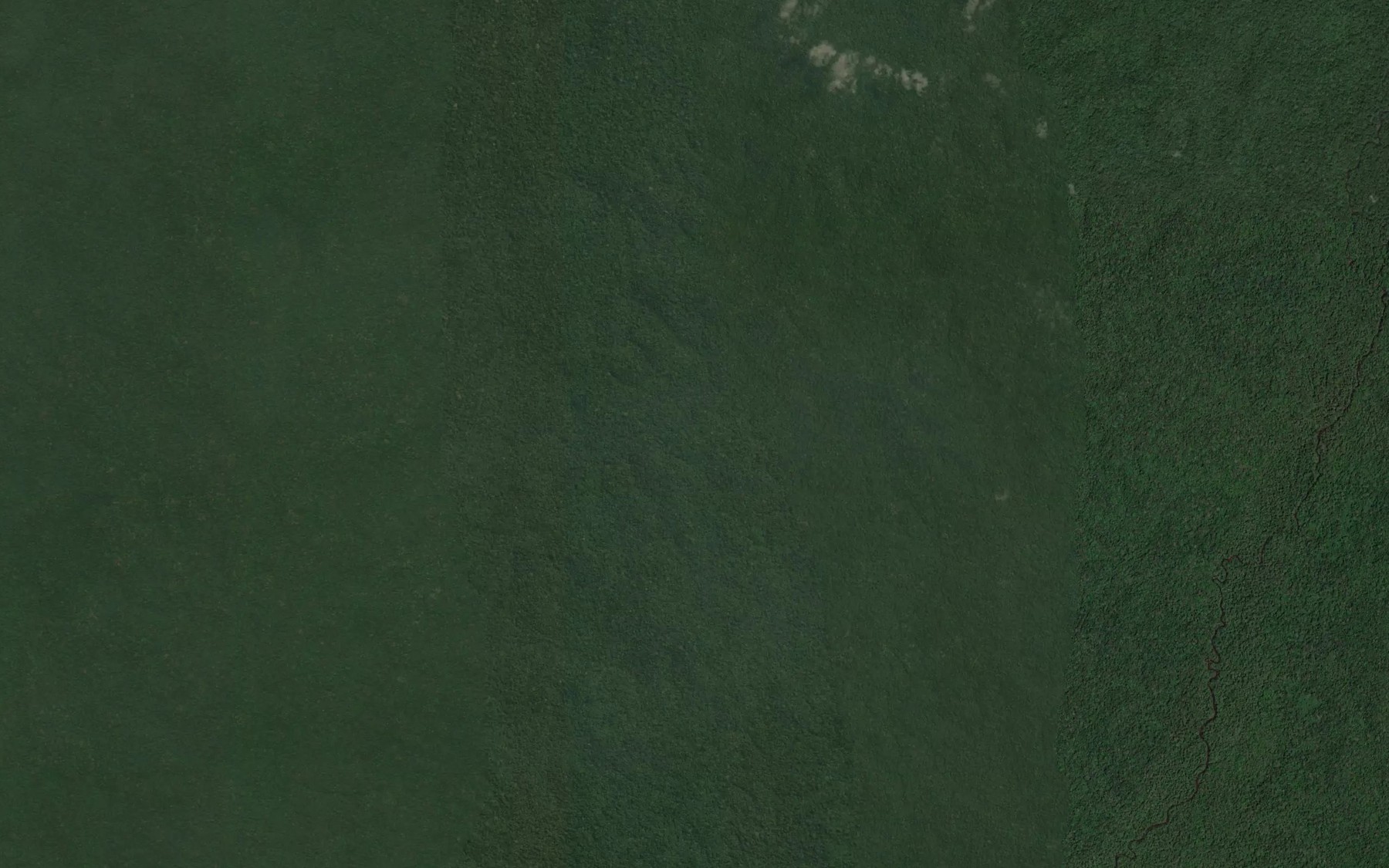 Satellite map of the Nangoie