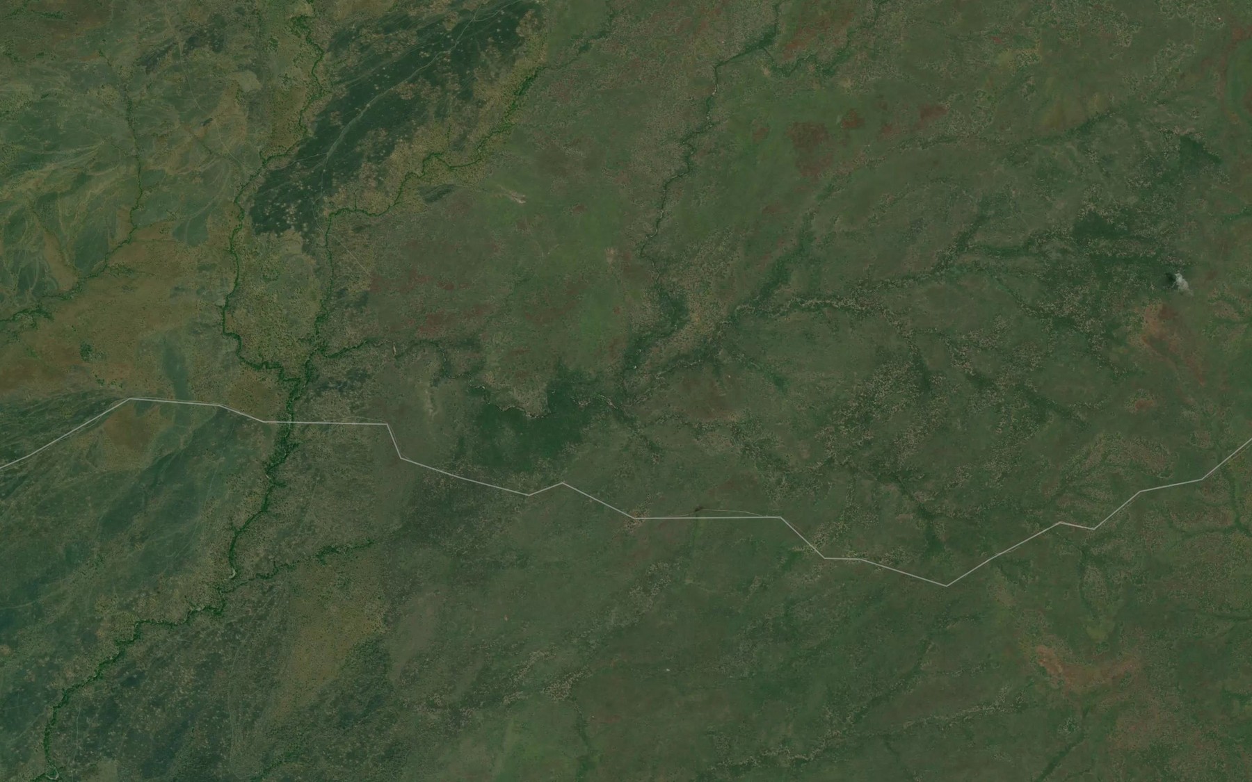 Satellite map of the Mayo Ndougouba