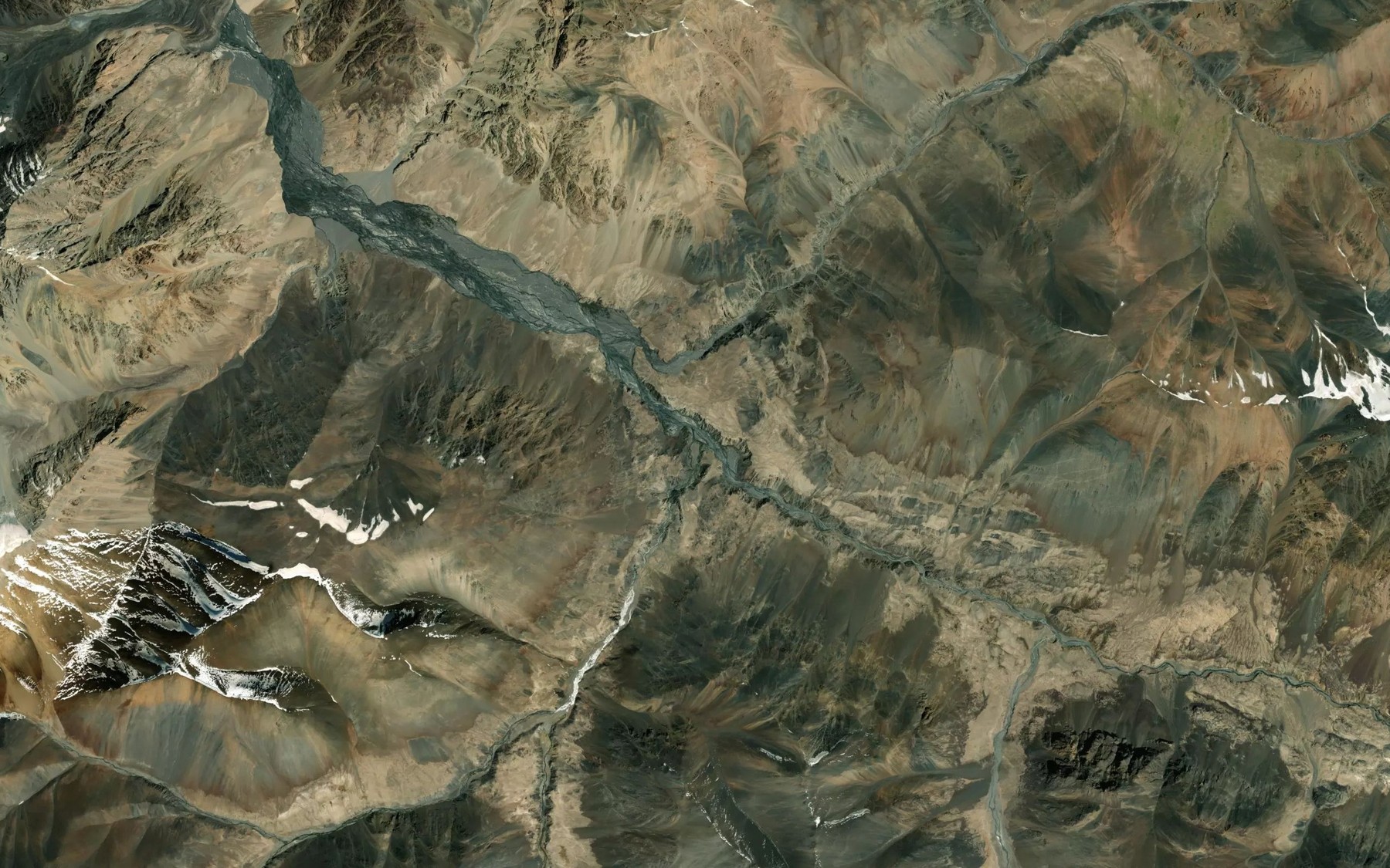 Satellite map of the Kara-Dara