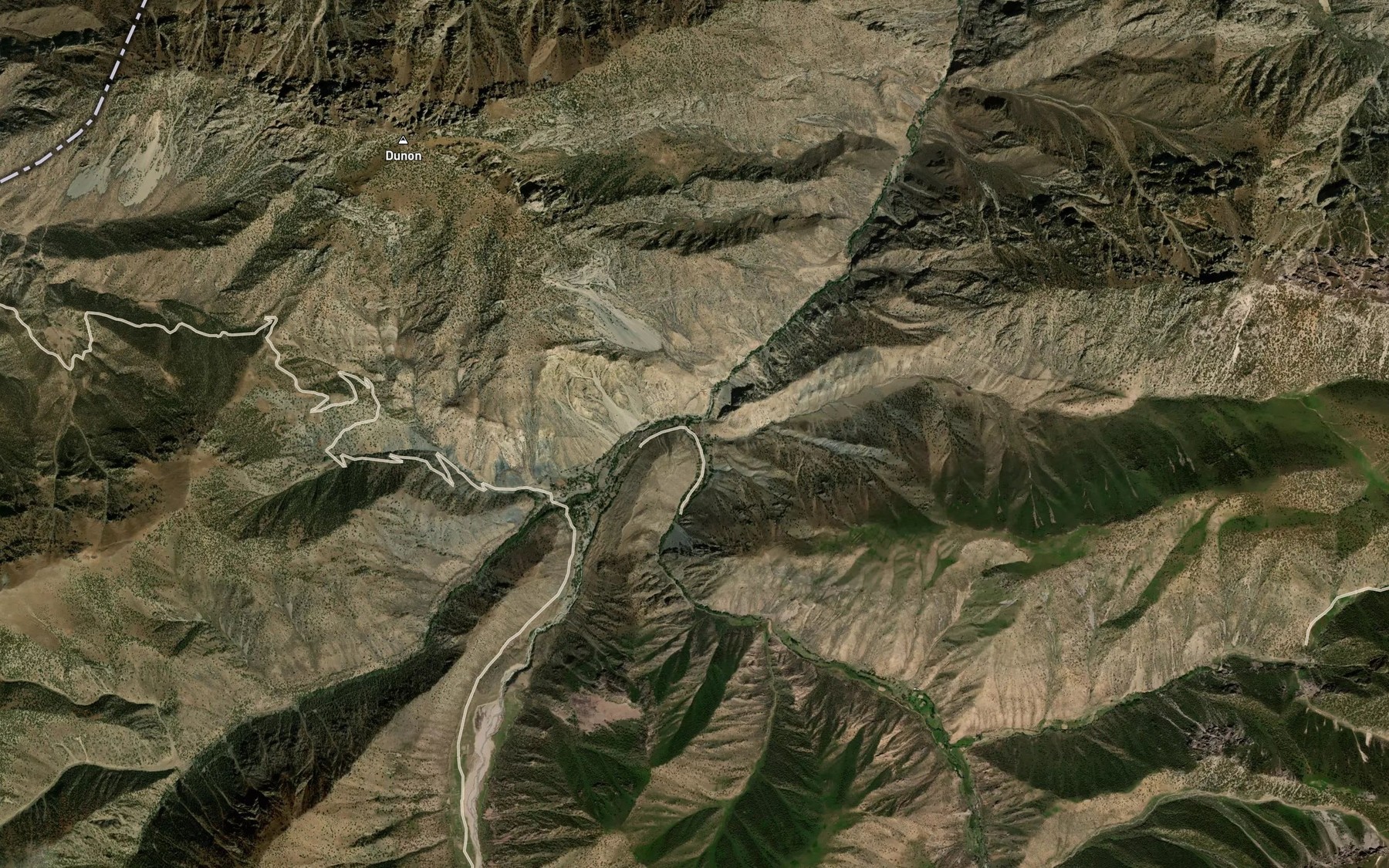Satellite map of the Nurlau