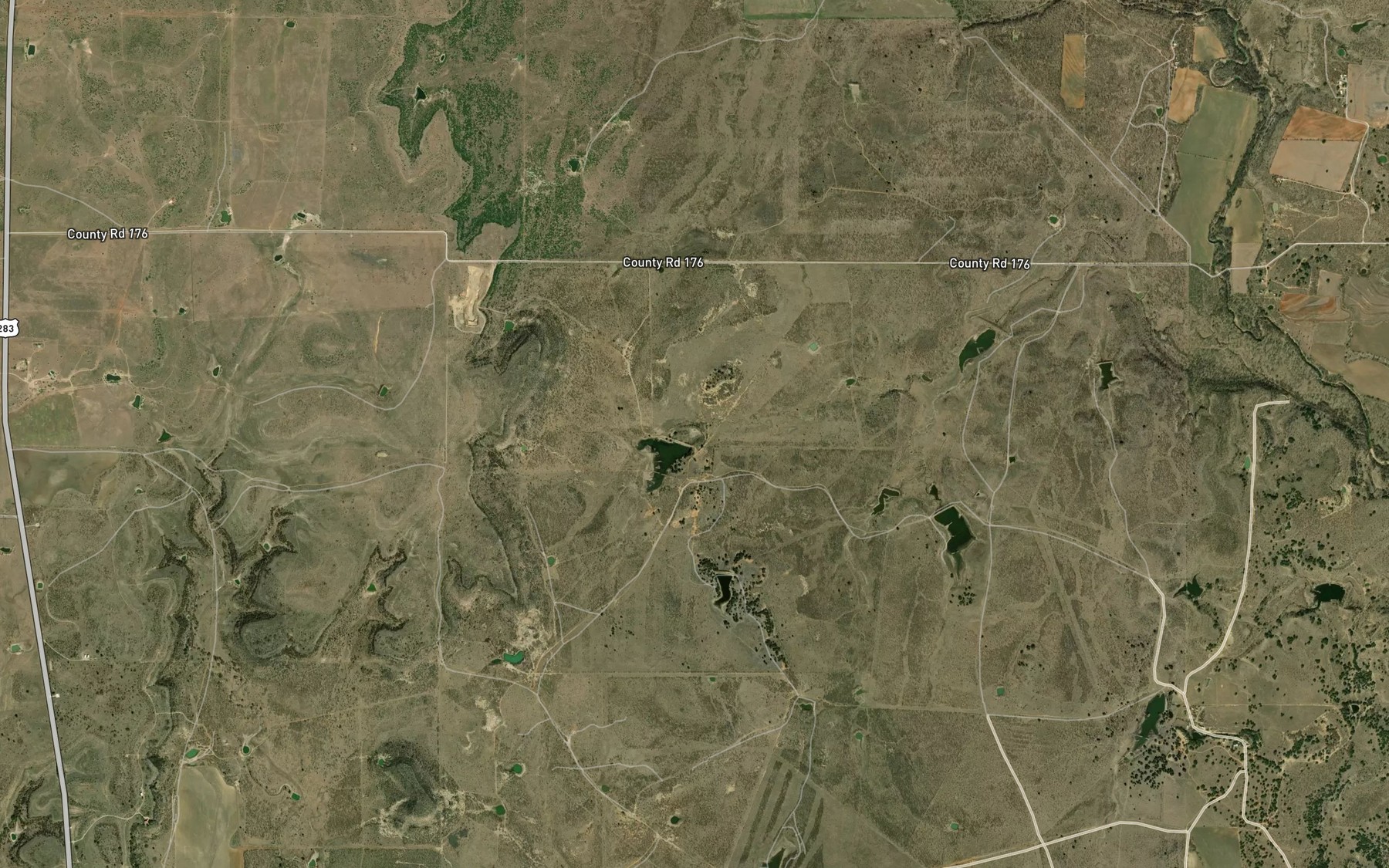 Satellite map of the Knox Lake Number 1