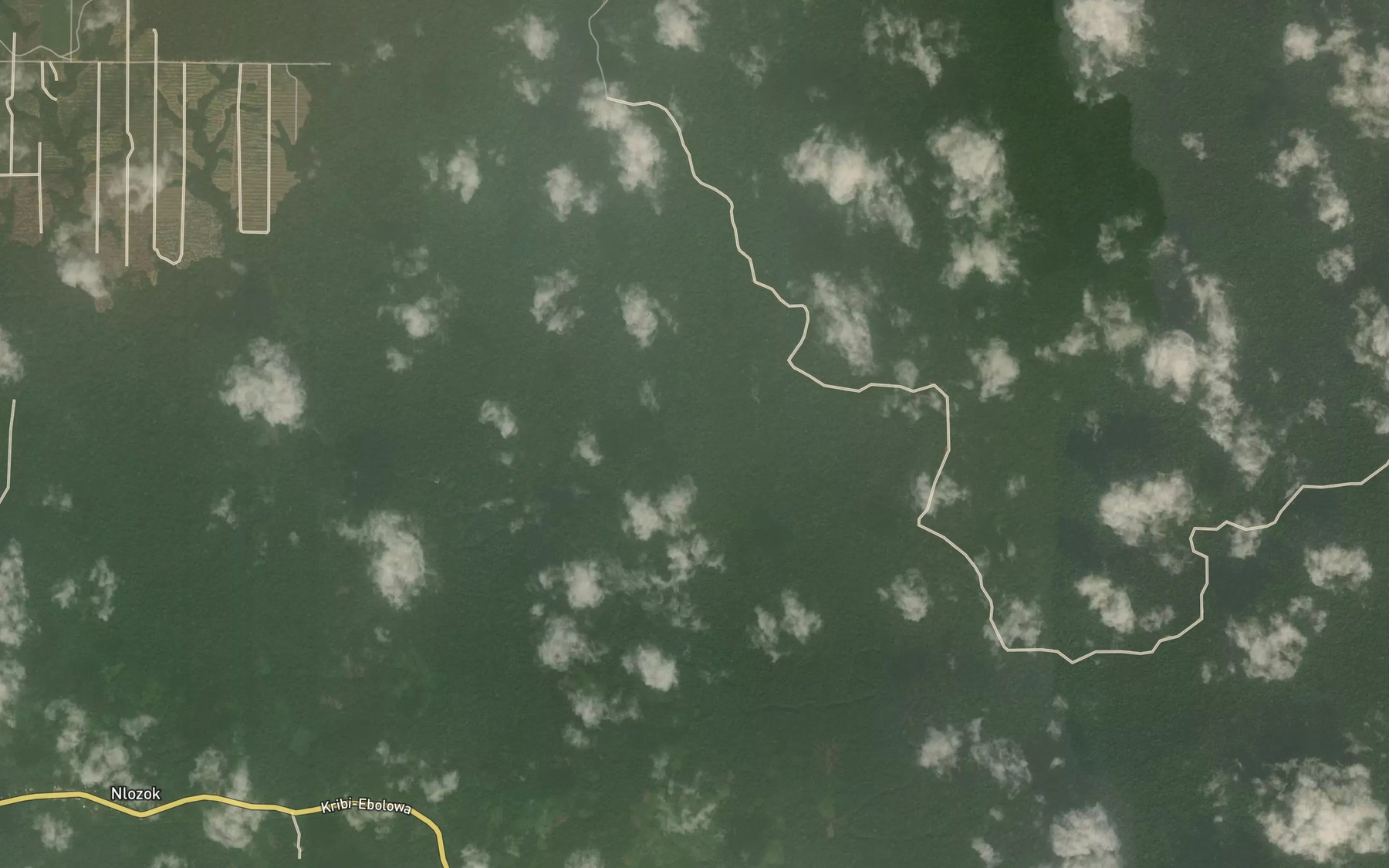 Satellite map of the Maramboumbo