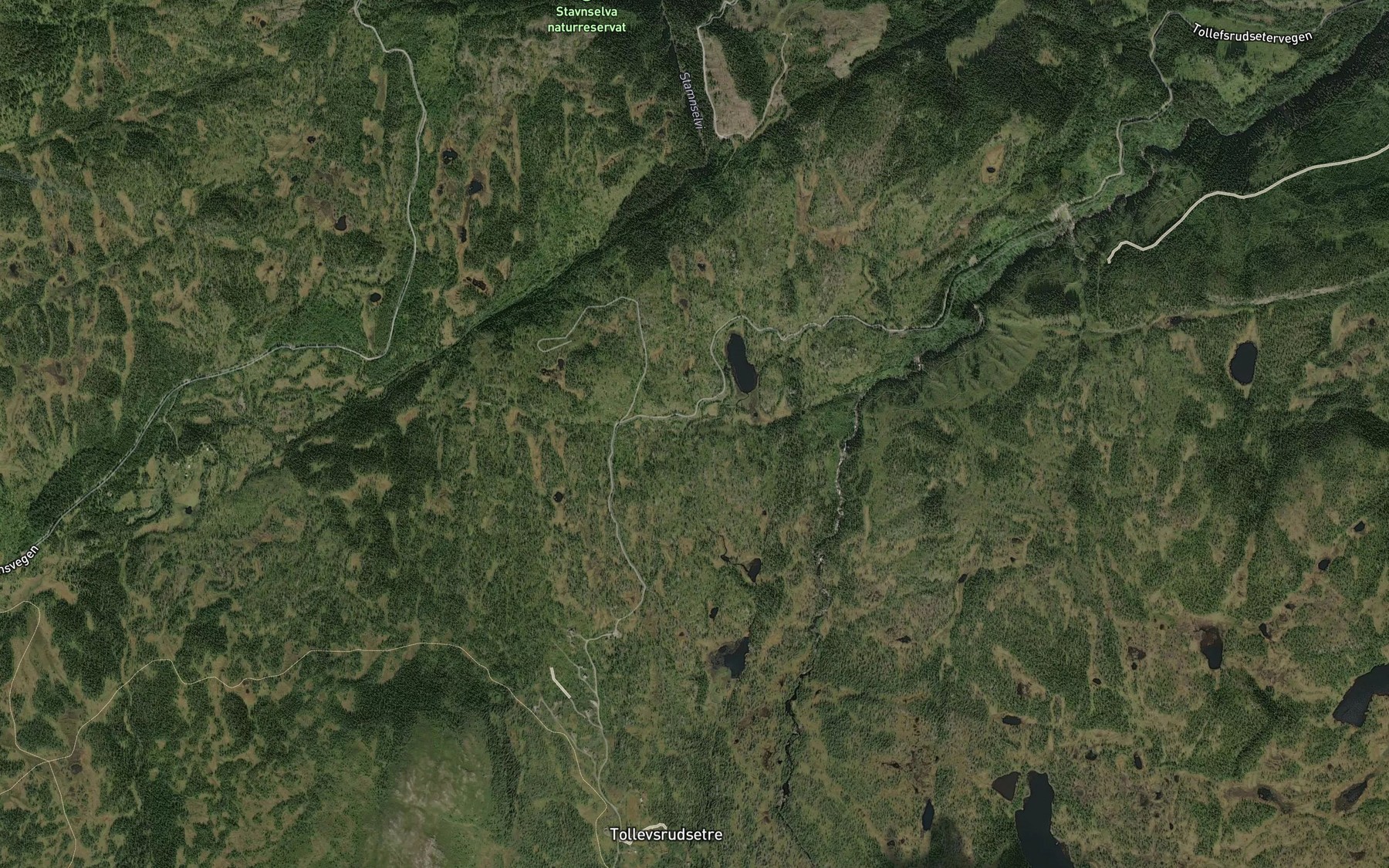 Satellite map of the Kimbebekk