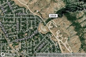 Grove Creek Debris Basin Reservoir