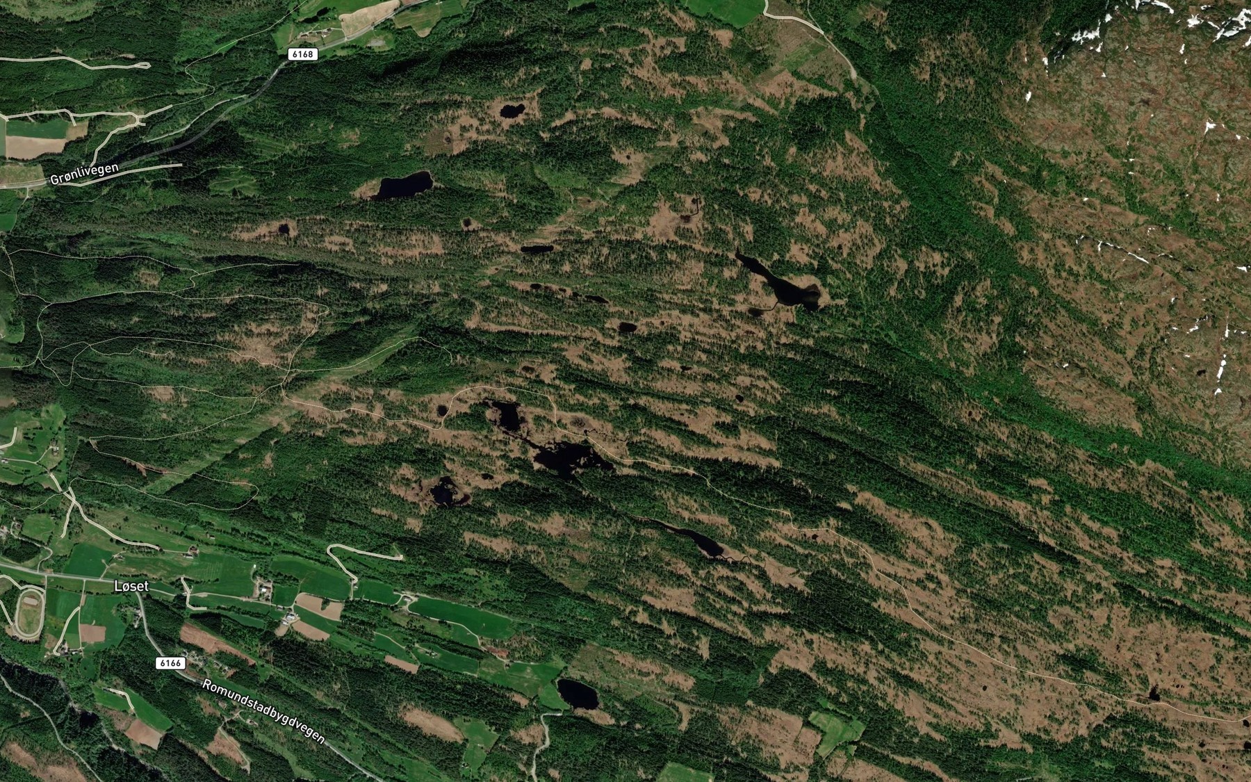 Satellite map of the Vaulstoen