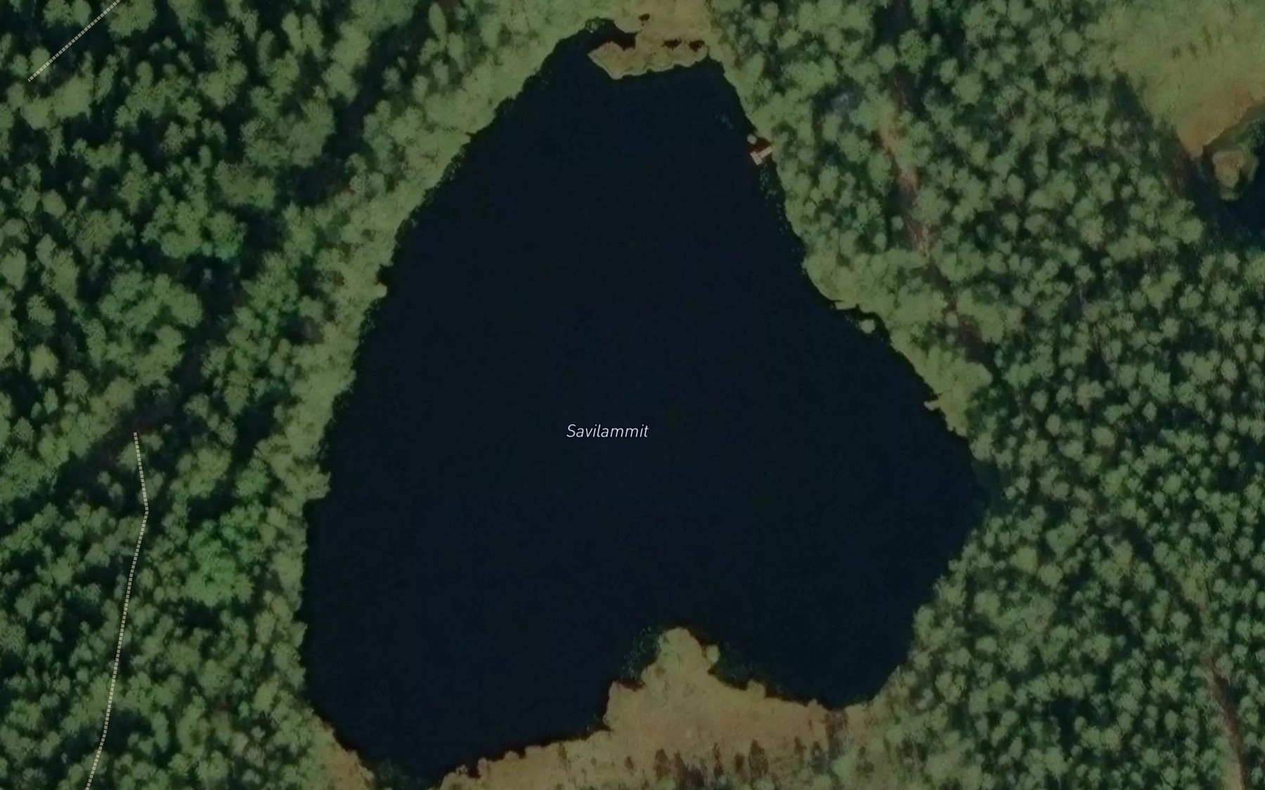 Satellite map of the Savilammit