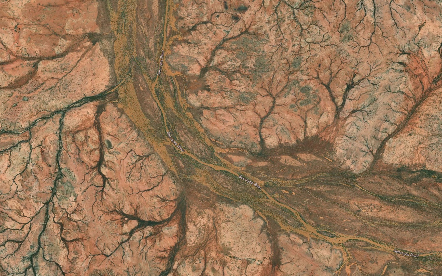 Satellite map of the Wabli Pool