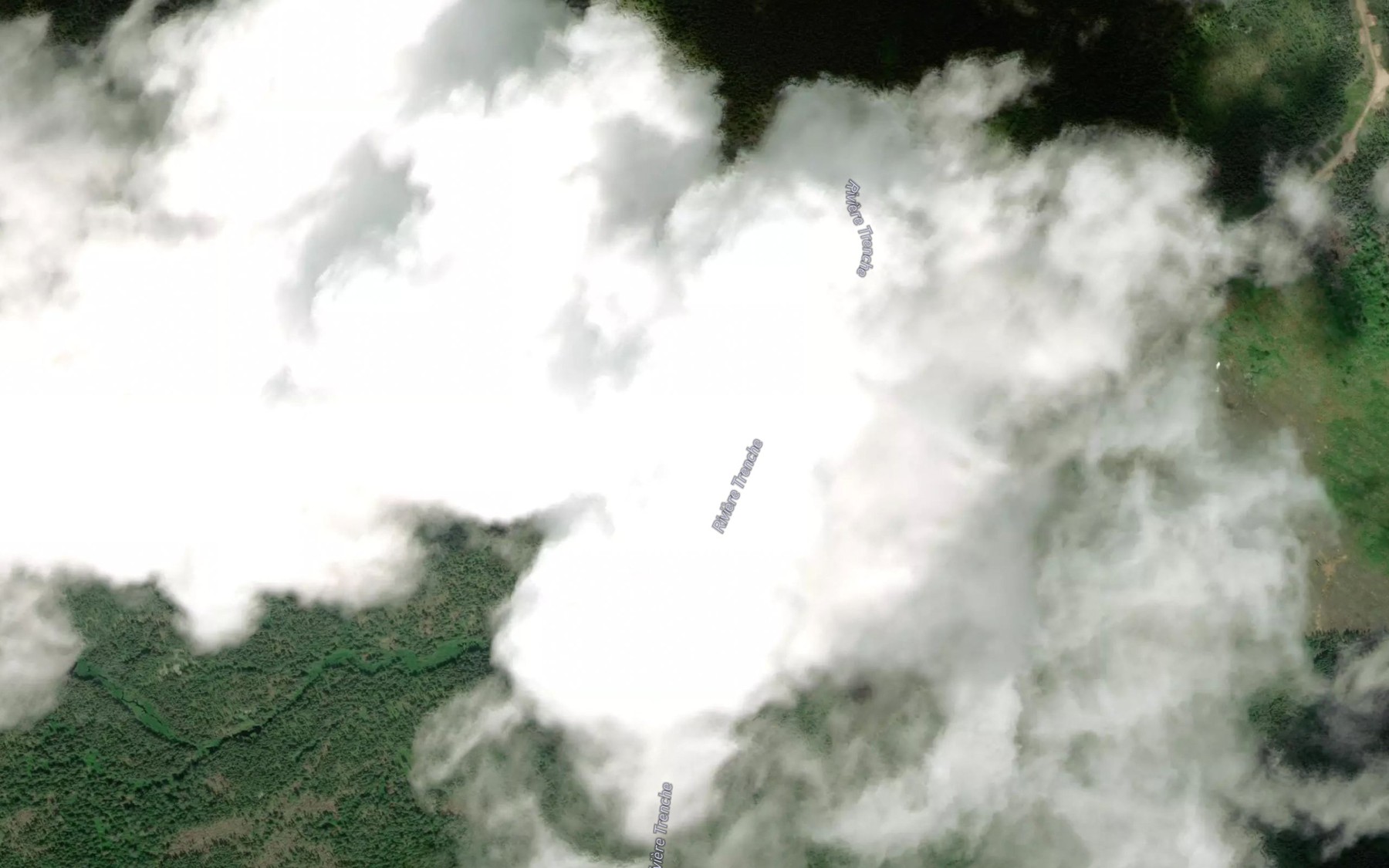 Satellite map of the Lac Pegase