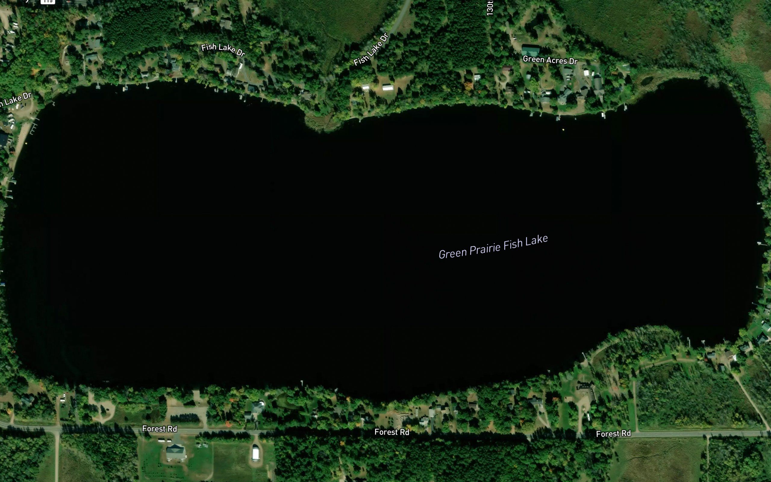 Green Prairie Fish Lake