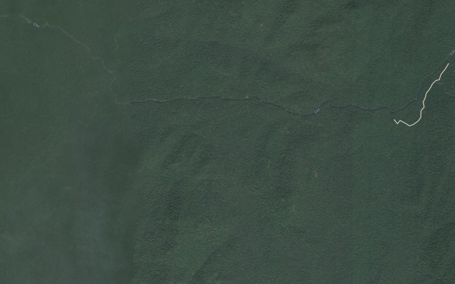 Satellite map of the Kame