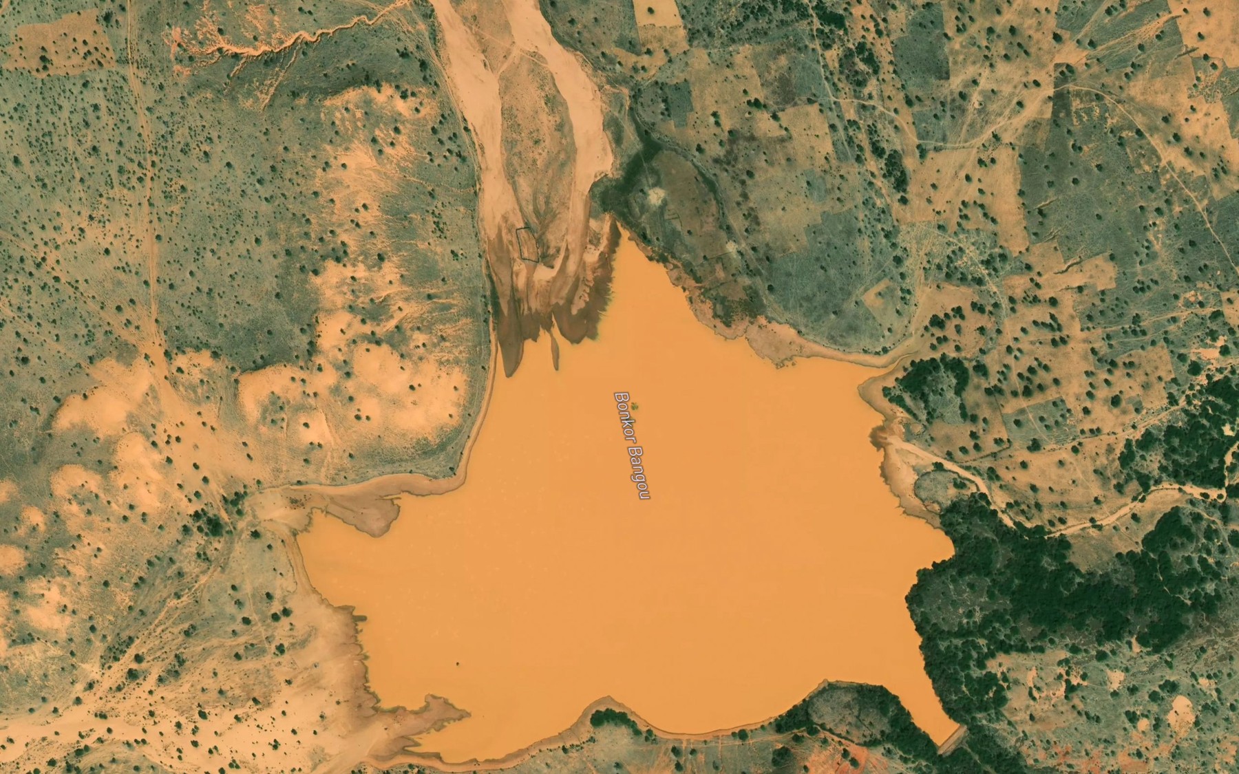 Satellite map of the Bonkor Bangou