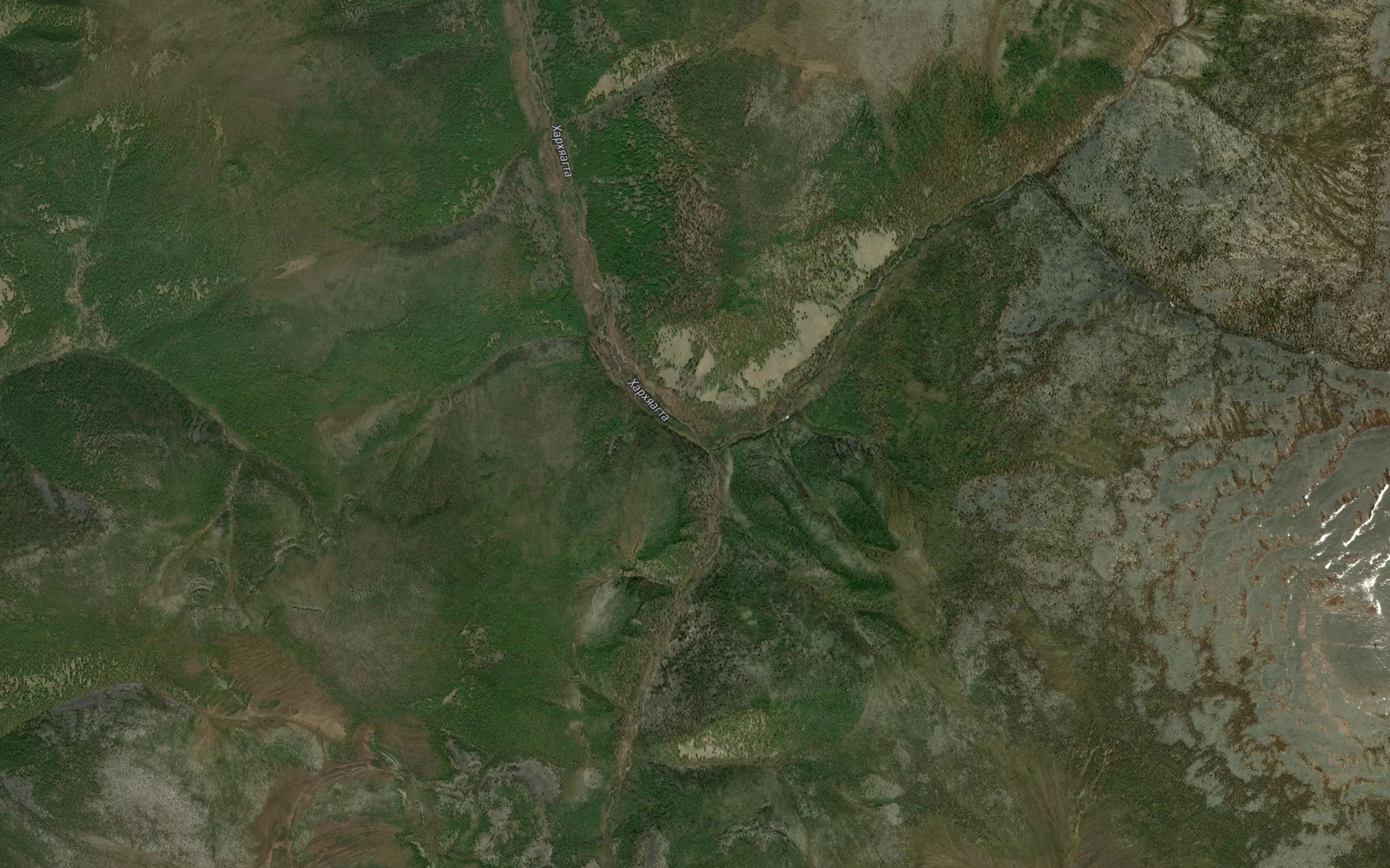 Satellite map of the Rinchin-Zhalga
