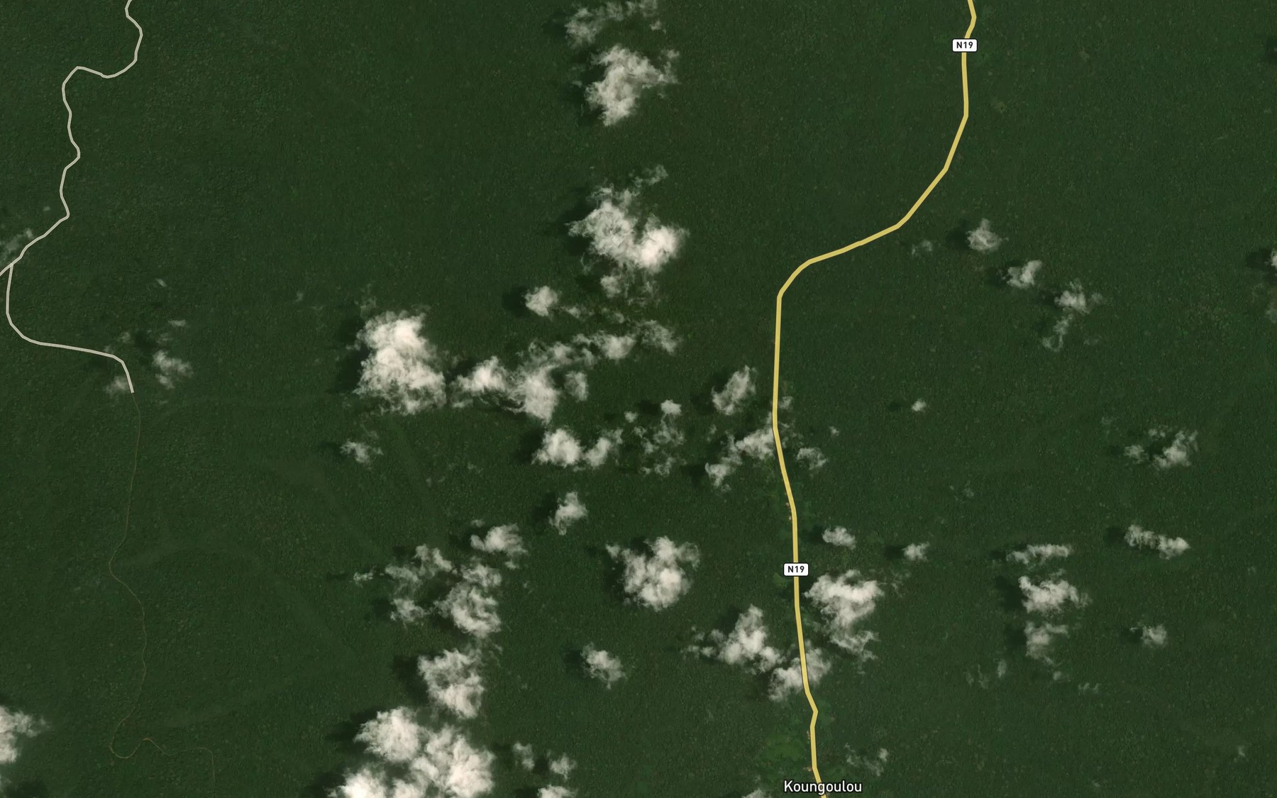 Satellite map of the Ko