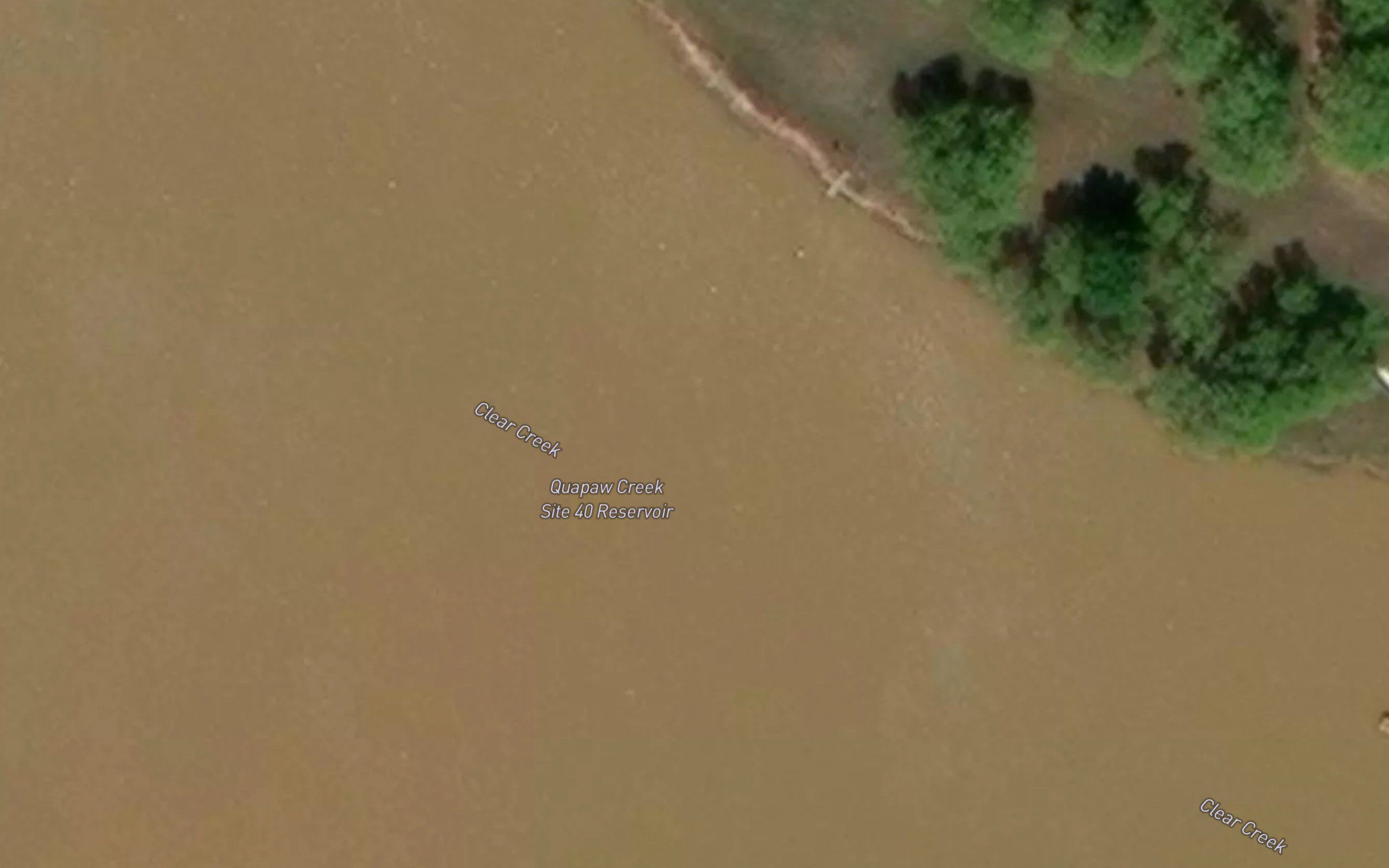 Quapaw Creek Site 40 Reservoir