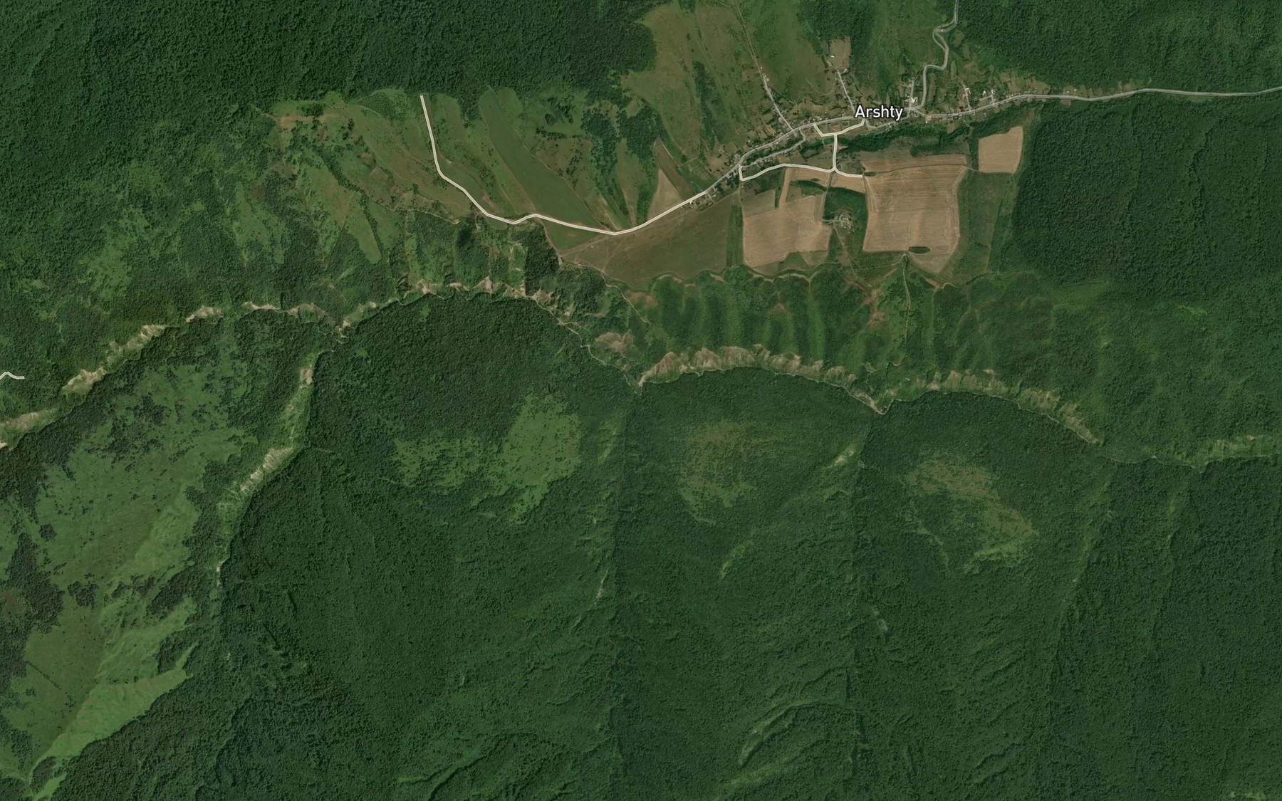 Satellite map of the Solenaya