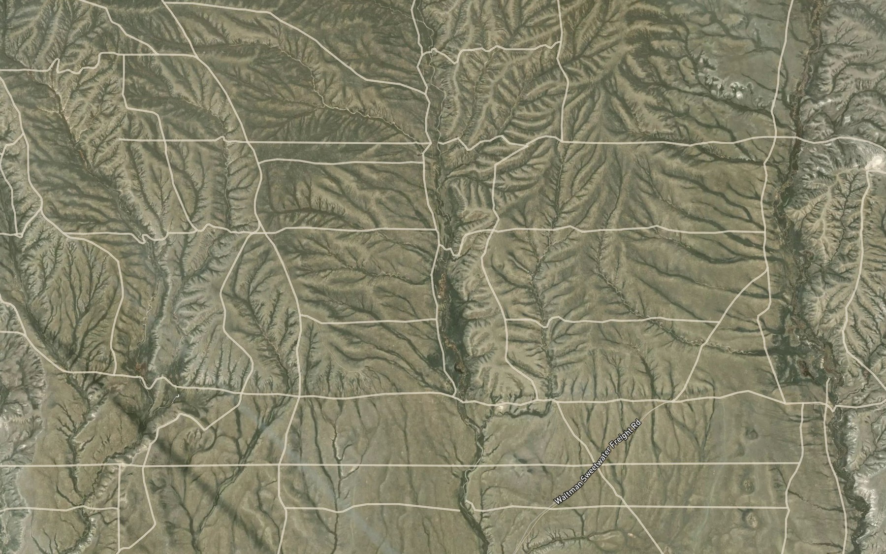 Satellite map of the Lamoreaux Cabin Springs