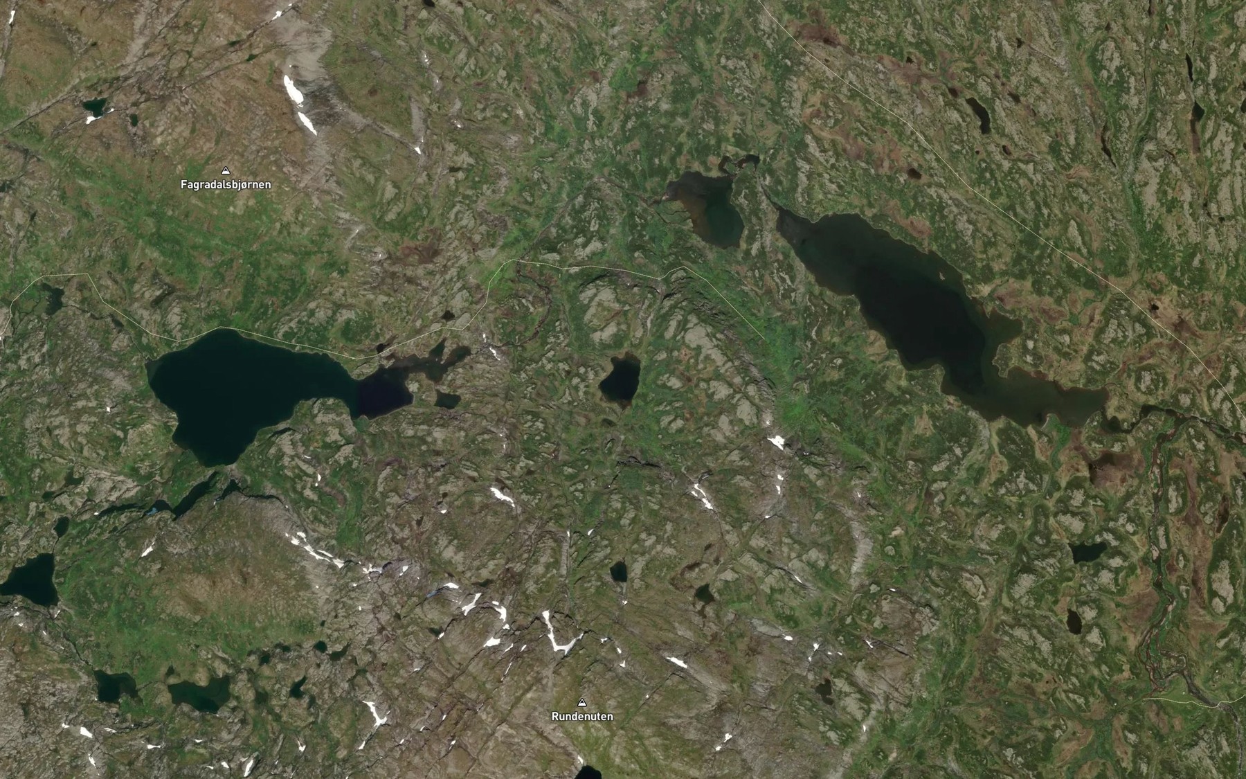 Satellite map of the Atlakstjni