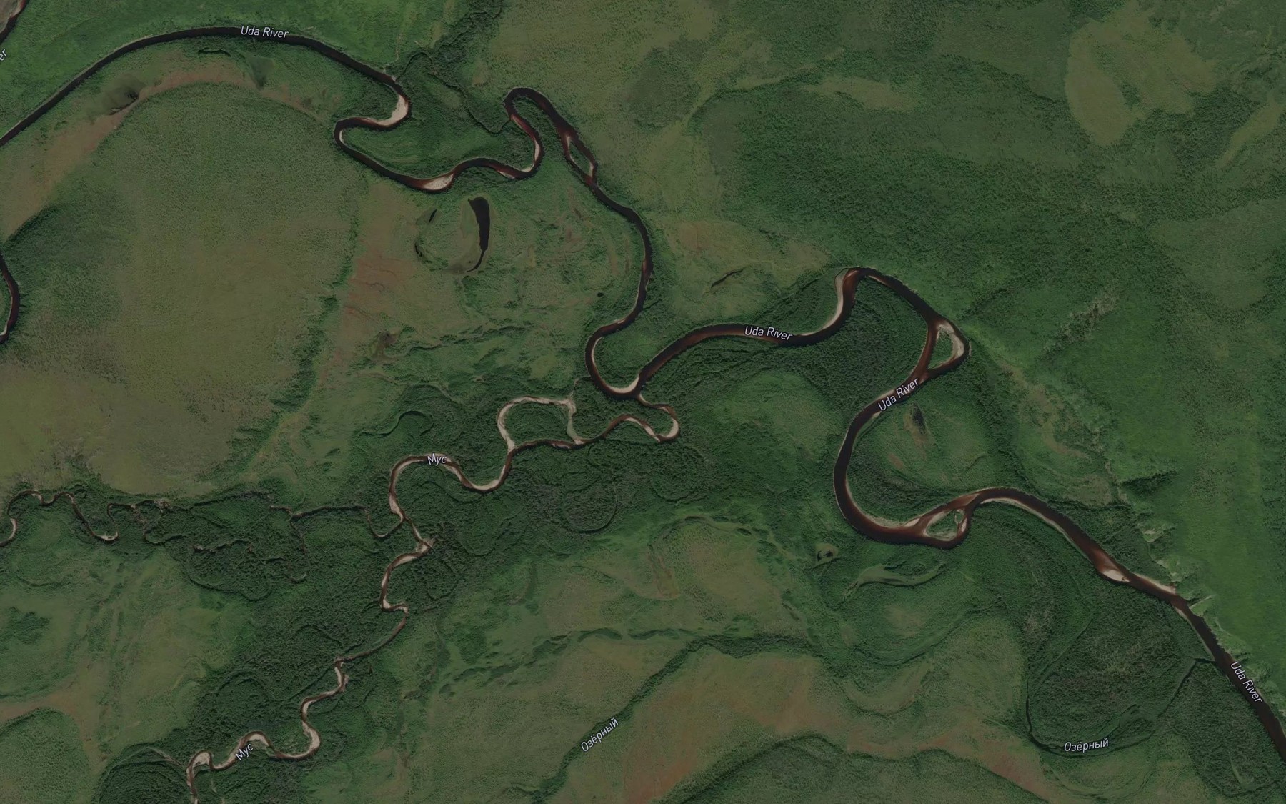 Satellite map of the Mus