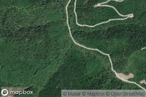 Satellite map of the East Fork Shively Creek