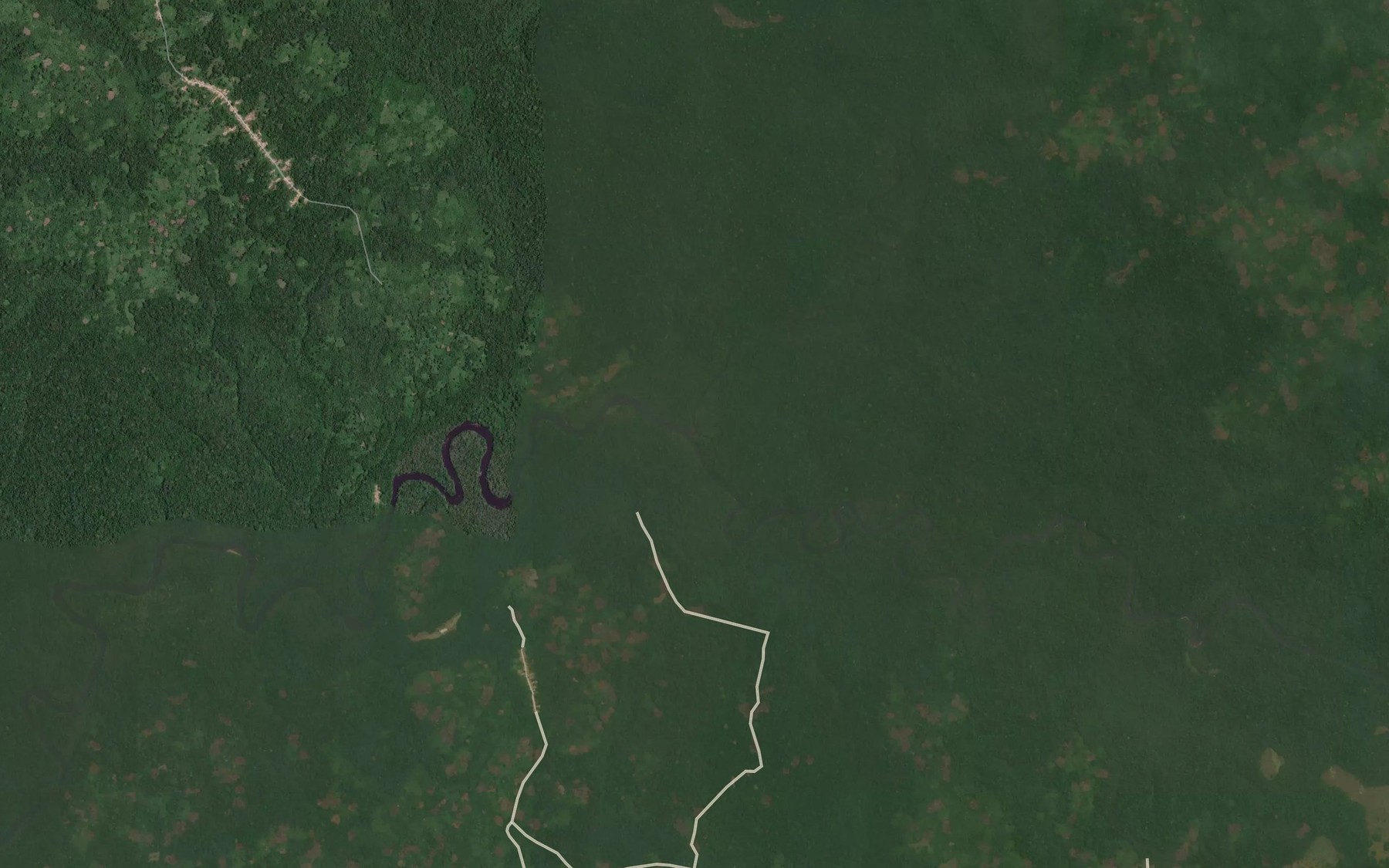 Satellite map of the Landa