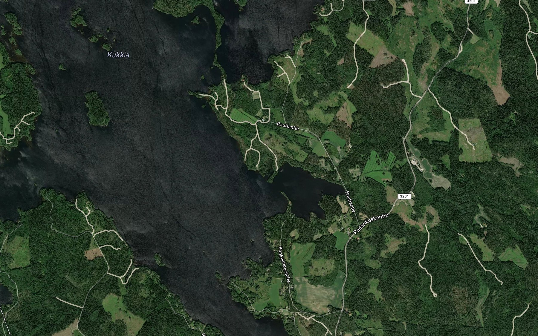 Satellite map of the Mohlinlahti