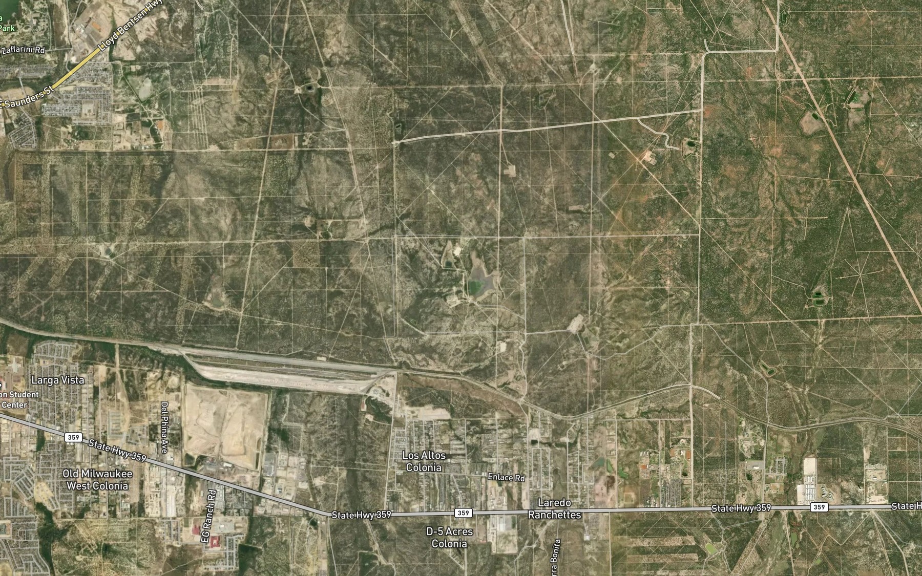 Satellite map of the Killam Lake Number 2