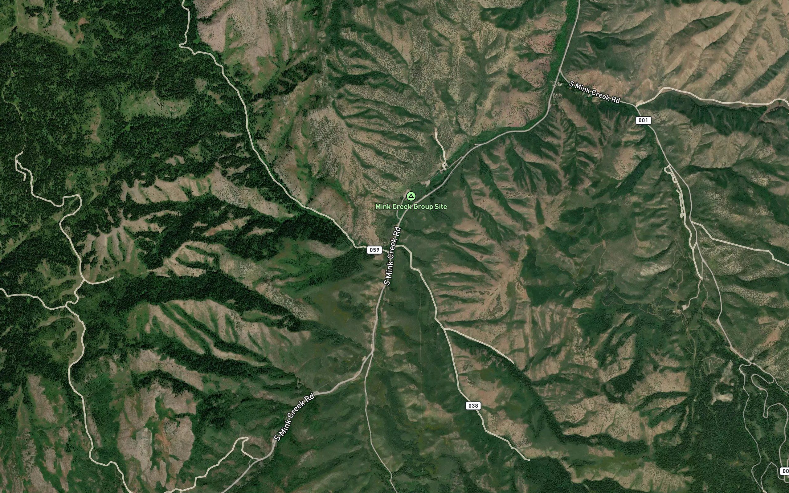 West Fork Mink Creek