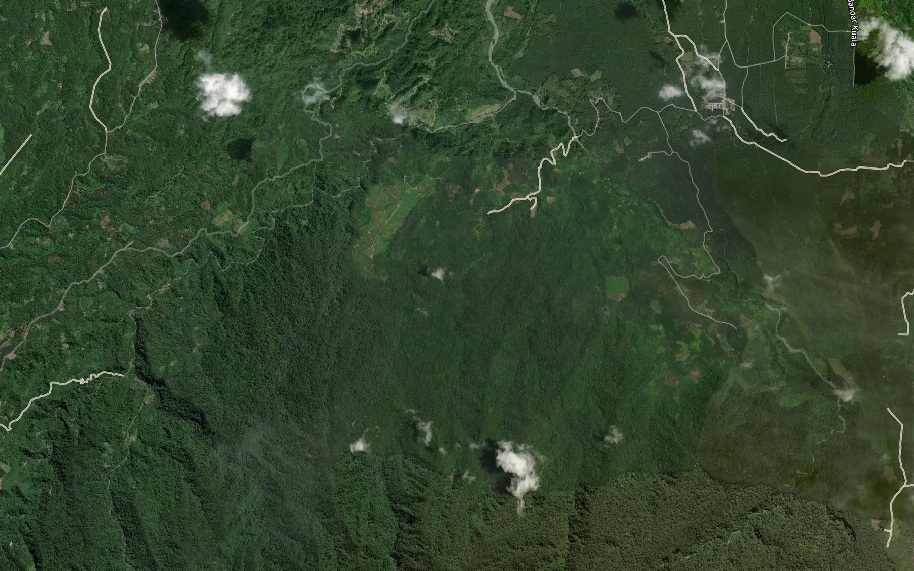 Satellite map of the Lao Rakit