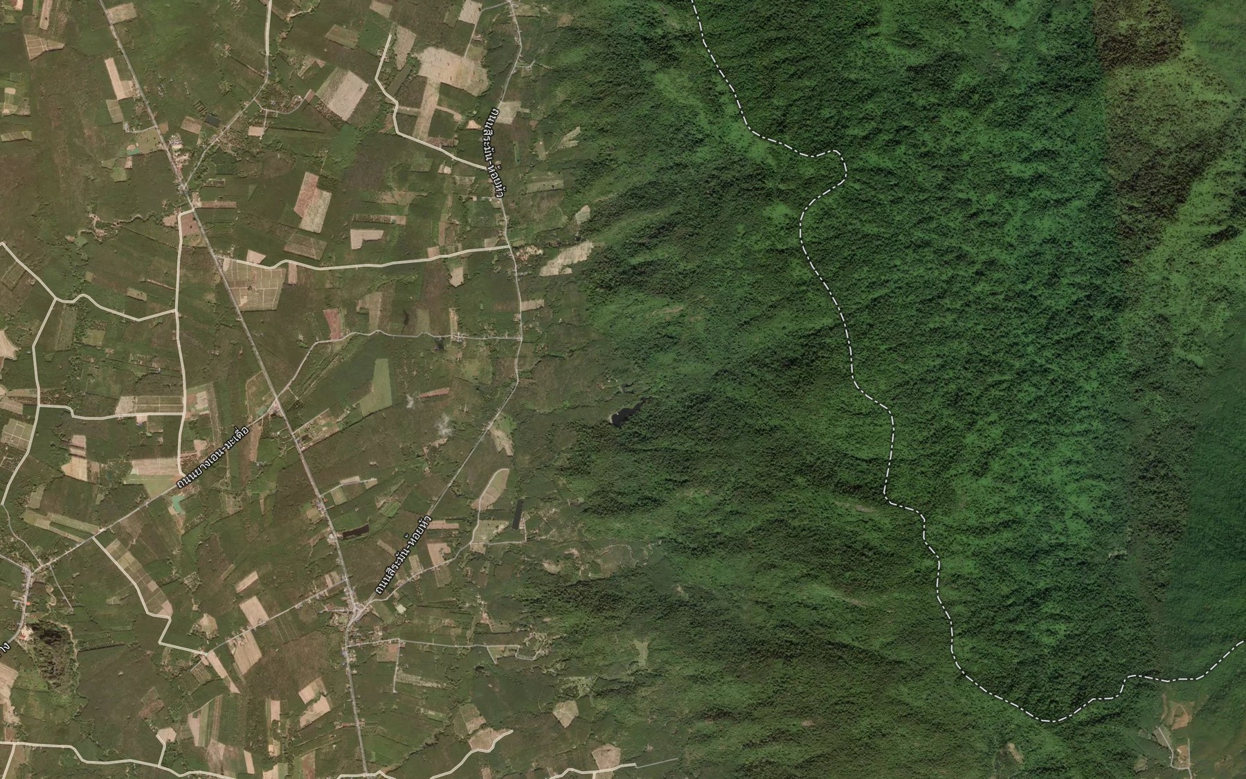 Satellite map of the Sa Nam Ban Si Raman