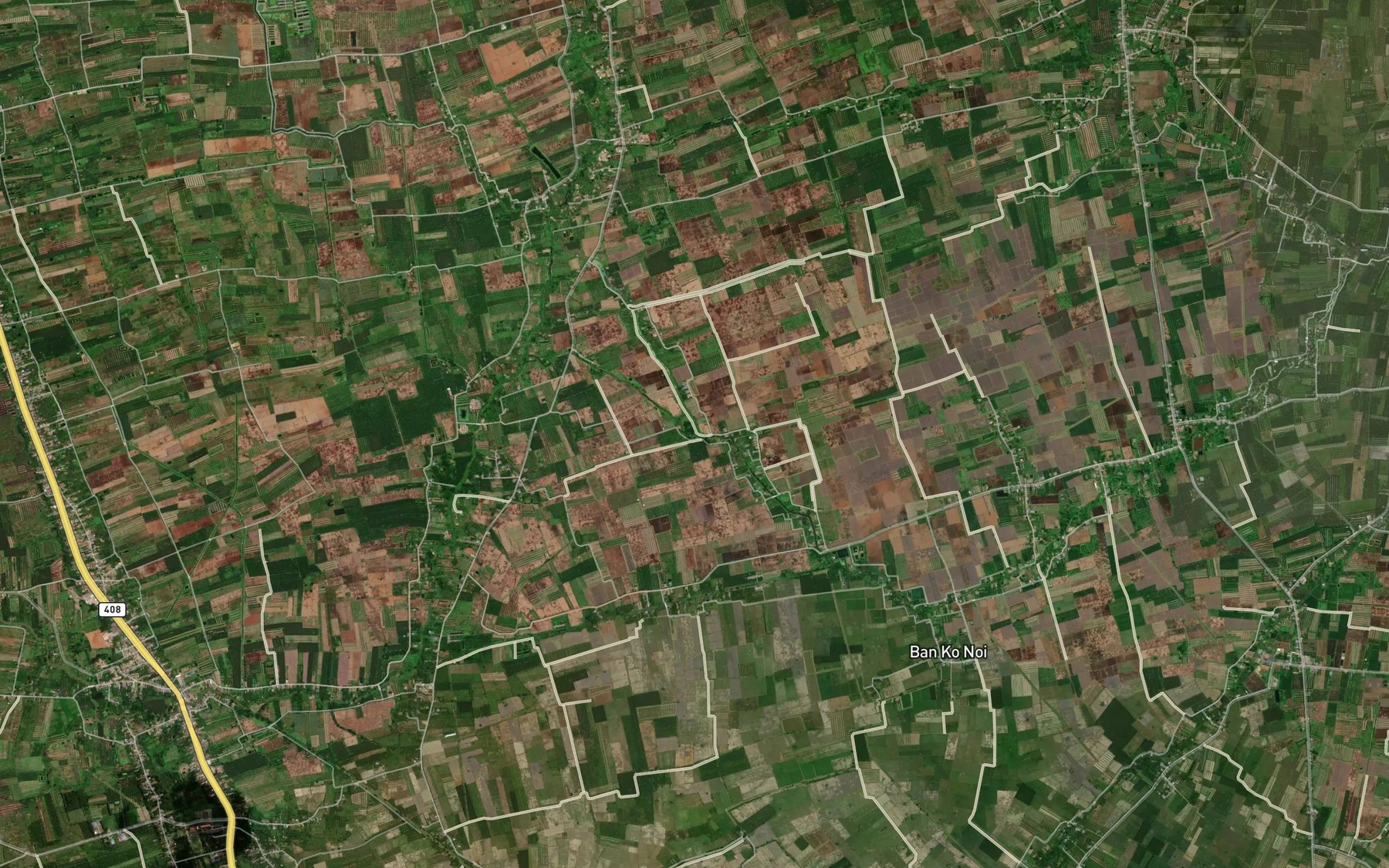 Satellite map of the Khlong Ko Pho