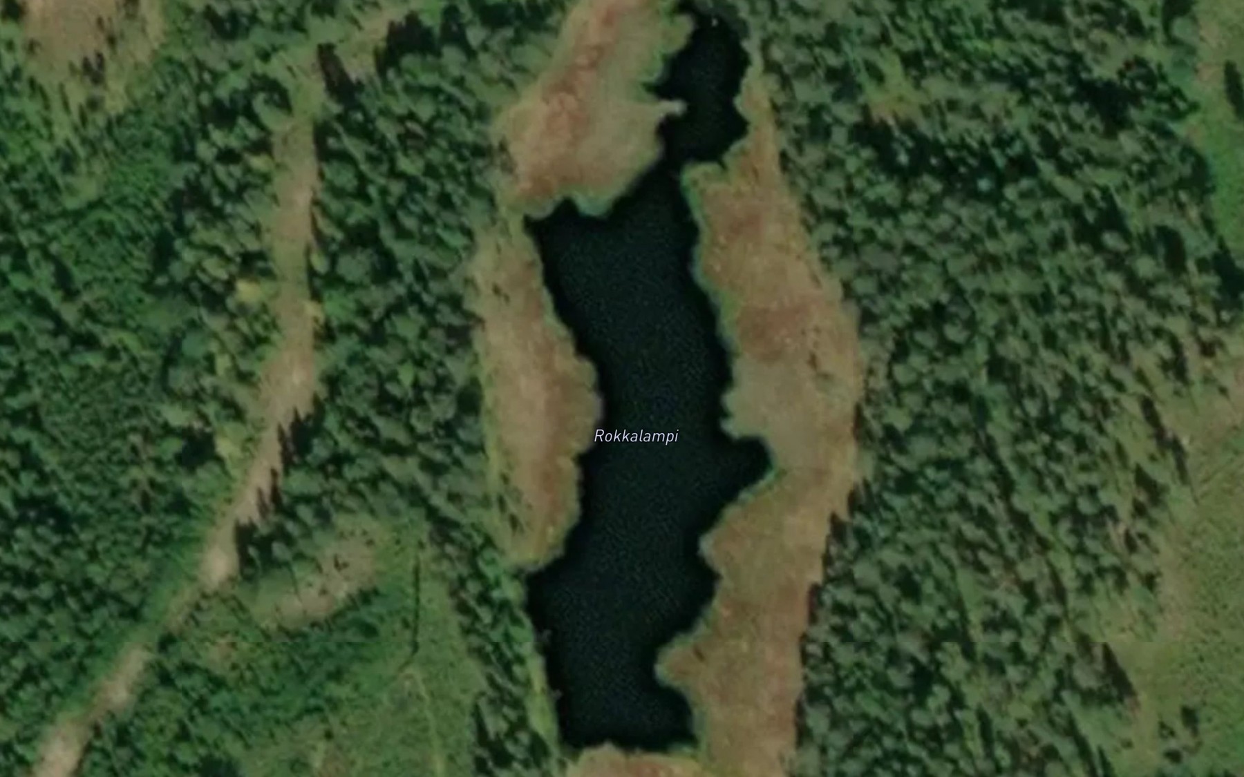 Satellite map of the Rokkalammit